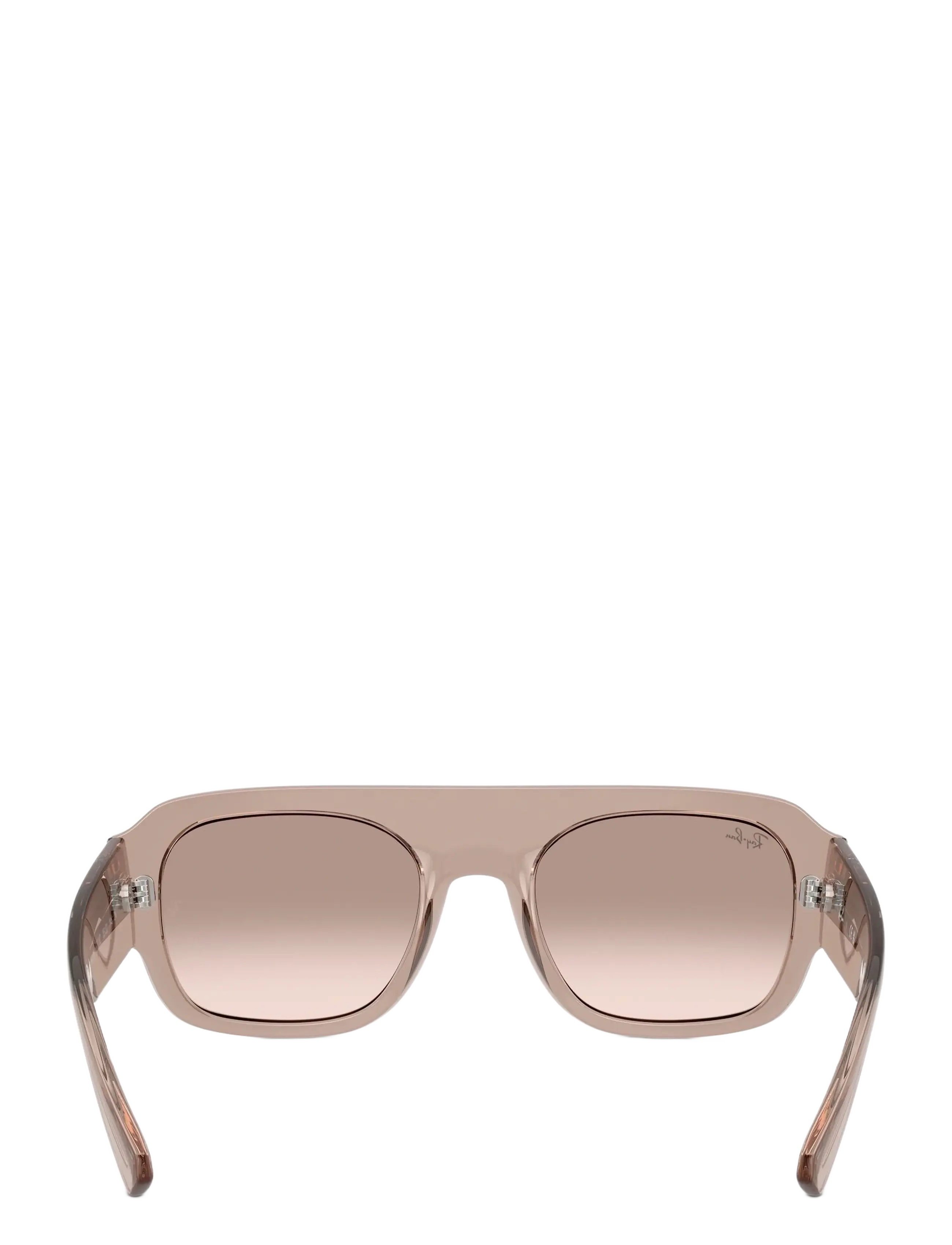 Ray-Ban - RB2218 - pilot - transparent light brown / brown mirror silver gradient - 2