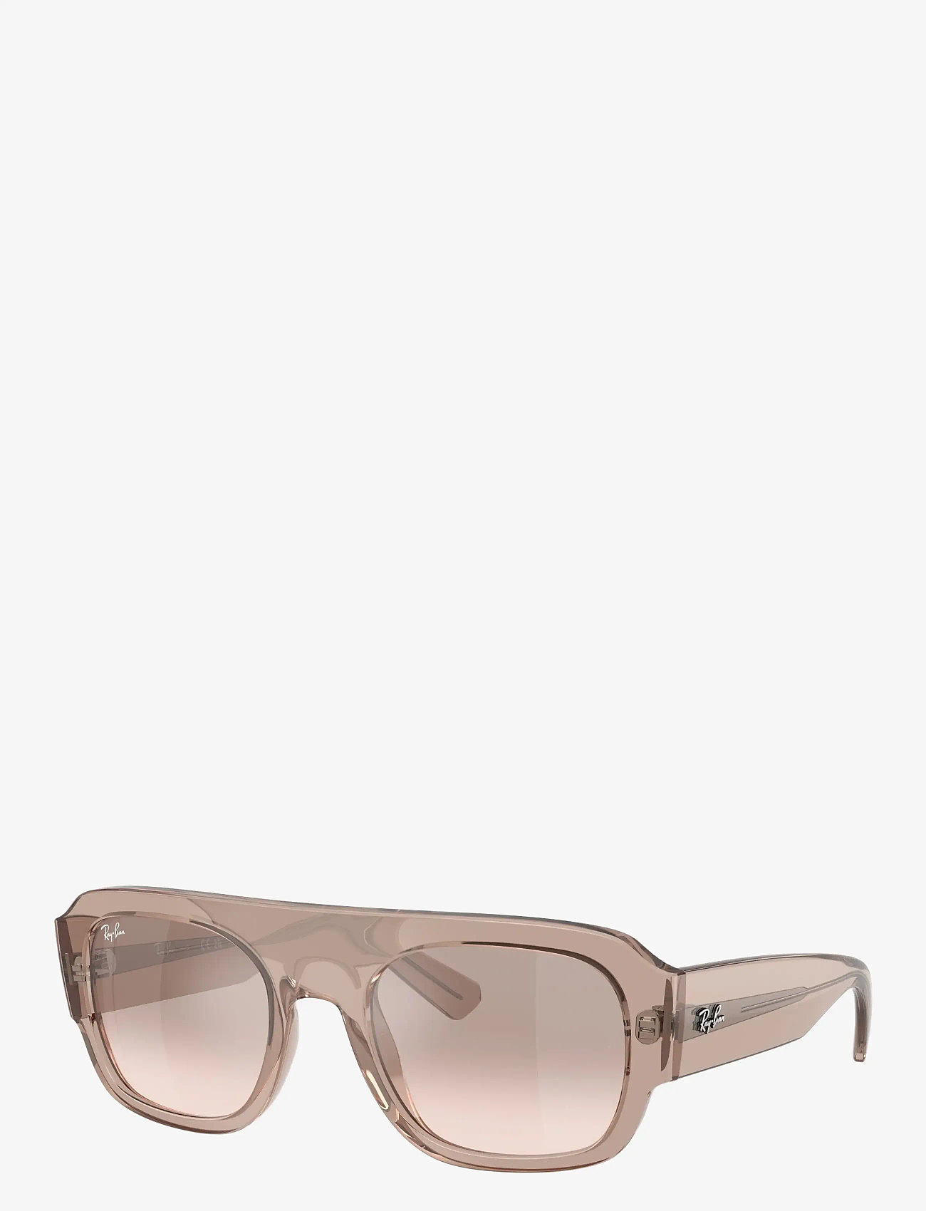 Ray-Ban - RB2218 - pilot - transparent light brown / brown mirror silver gradient - 4