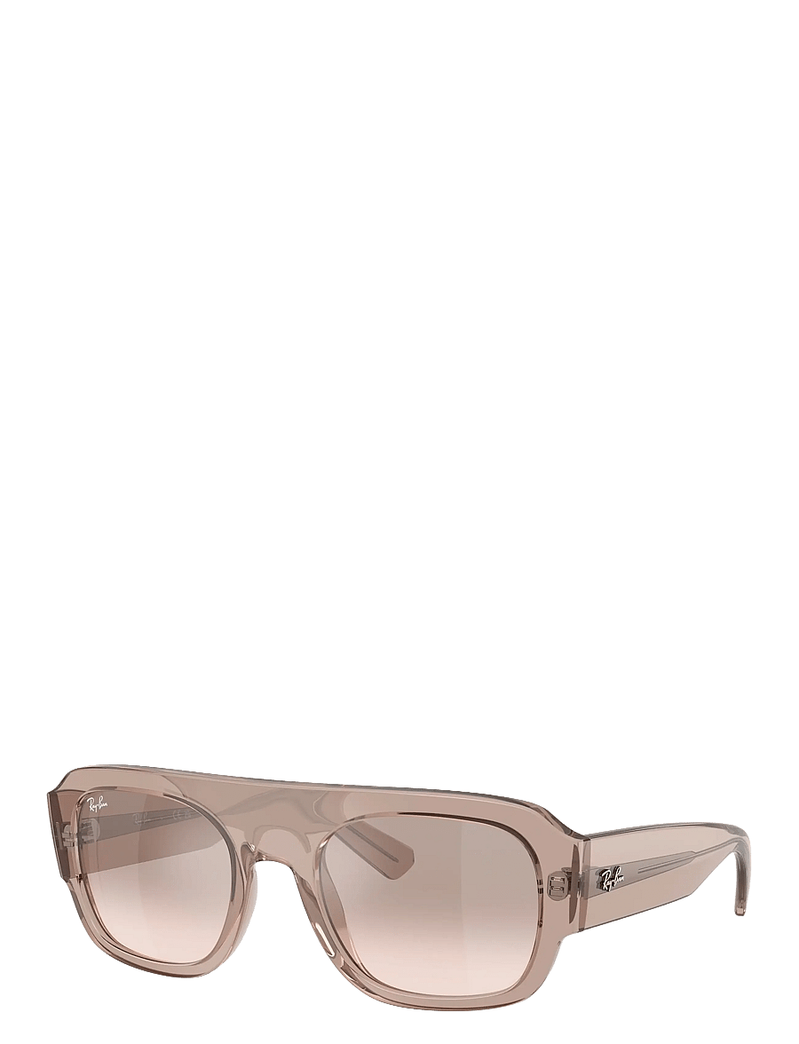 Ray-Ban - RB2218 - pilot - transparent light brown / brown mirror silver gradient - 4
