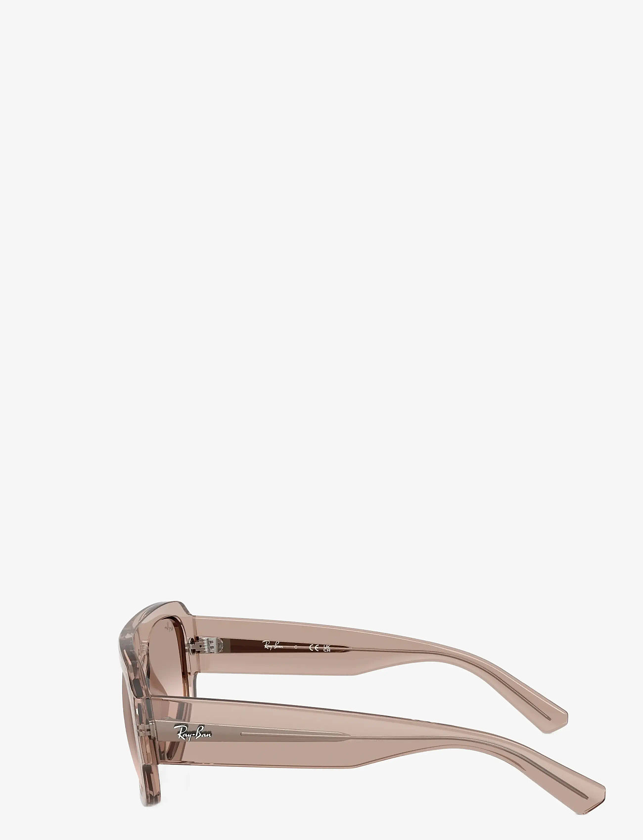 Ray-Ban - RB2218 - pilot - transparent light brown / brown mirror silver gradient - 5