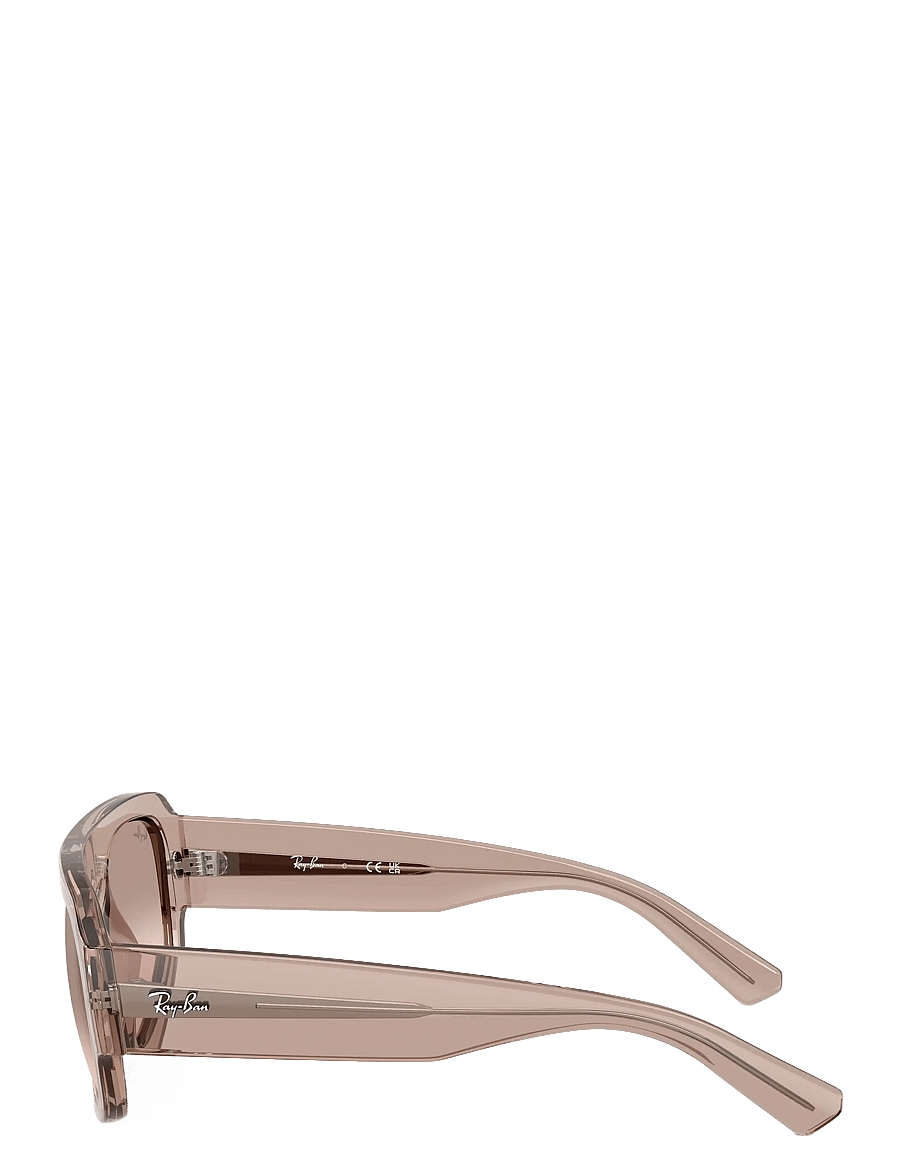 Ray-Ban - RB2218 - pilot - transparent light brown / brown mirror silver gradient - 5