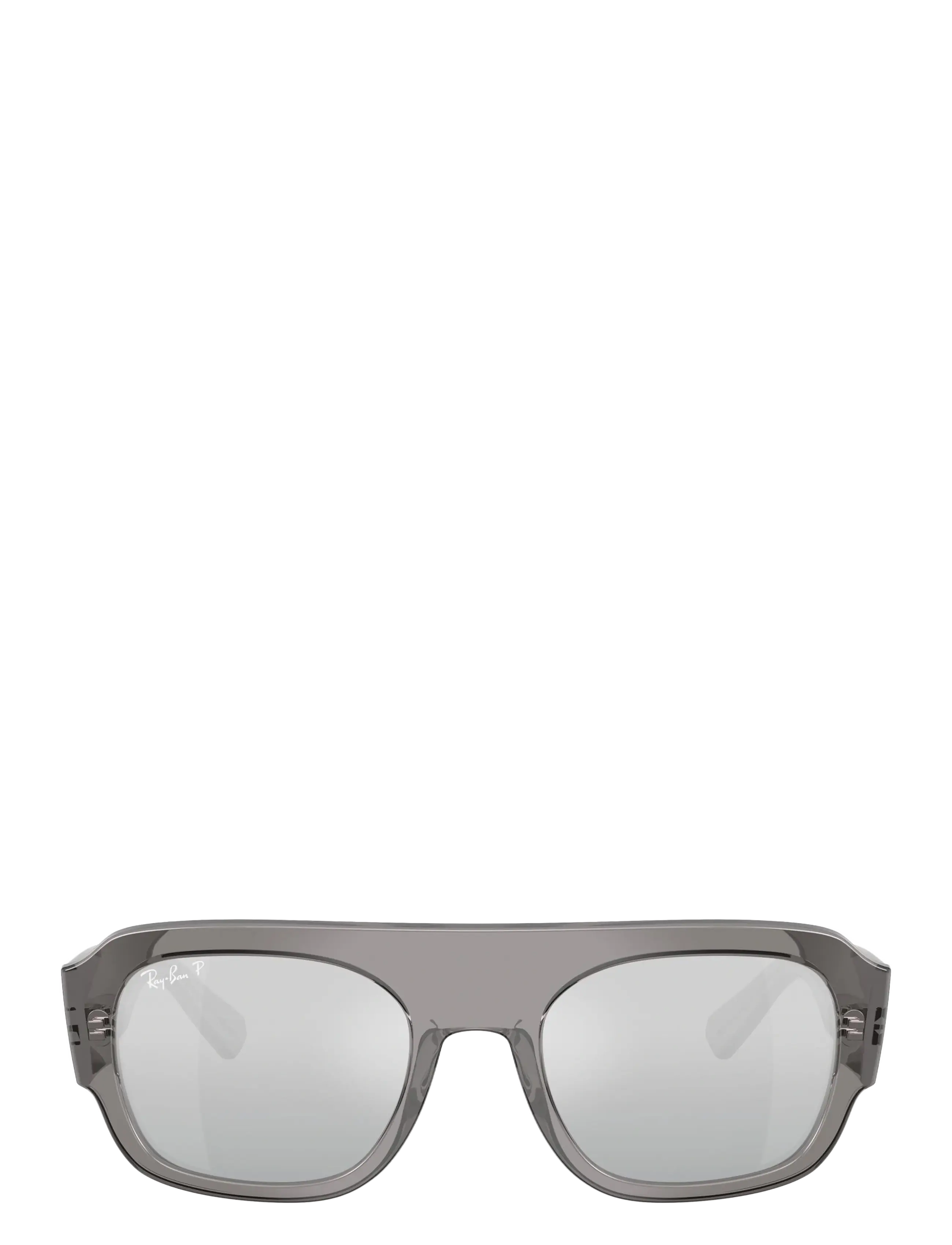 Ray-Ban RB2218 - Solbriller - TRANSAPRENT GREY / GREY MIRROR GRADIENT SILVER PO / grey