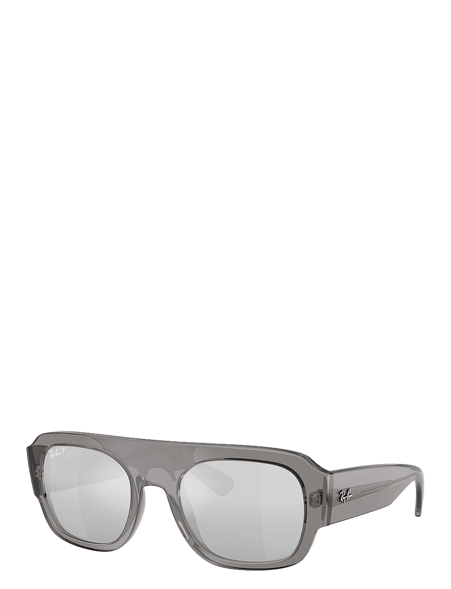 Ray-Ban - RB2218 - pilot - transaprent grey / grey mirror gradient silver po - 1