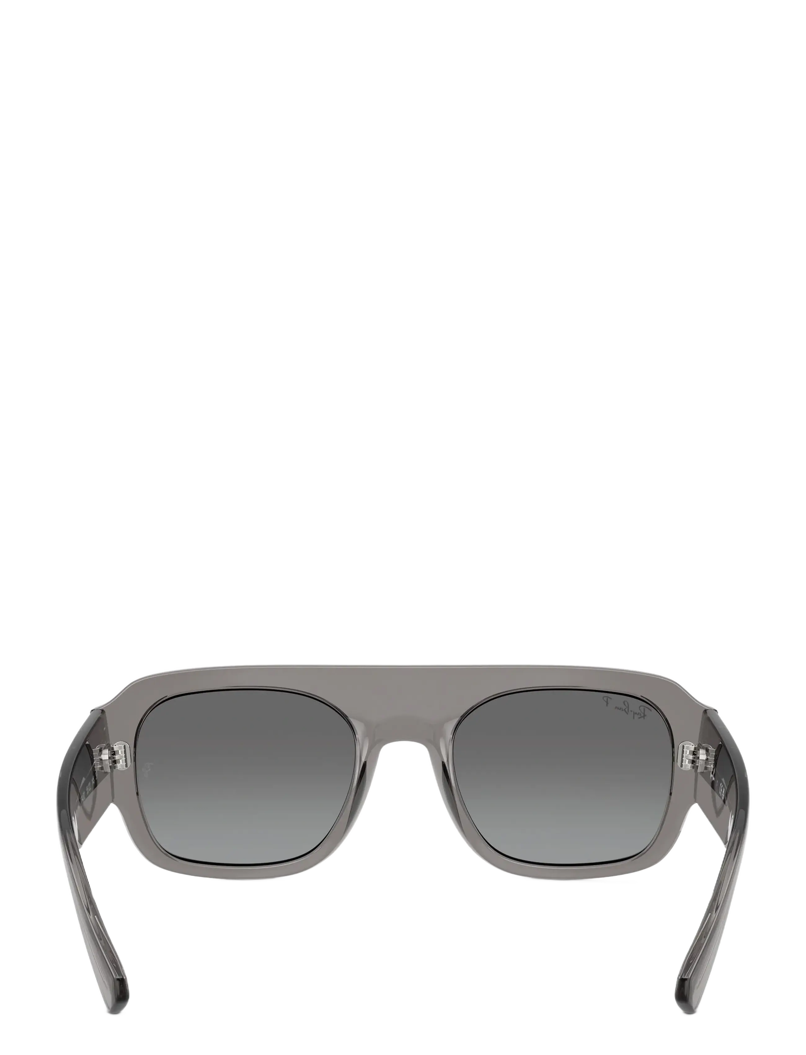 Ray-Ban - RB2218 - pilot - transaprent grey / grey mirror gradient silver po - 3