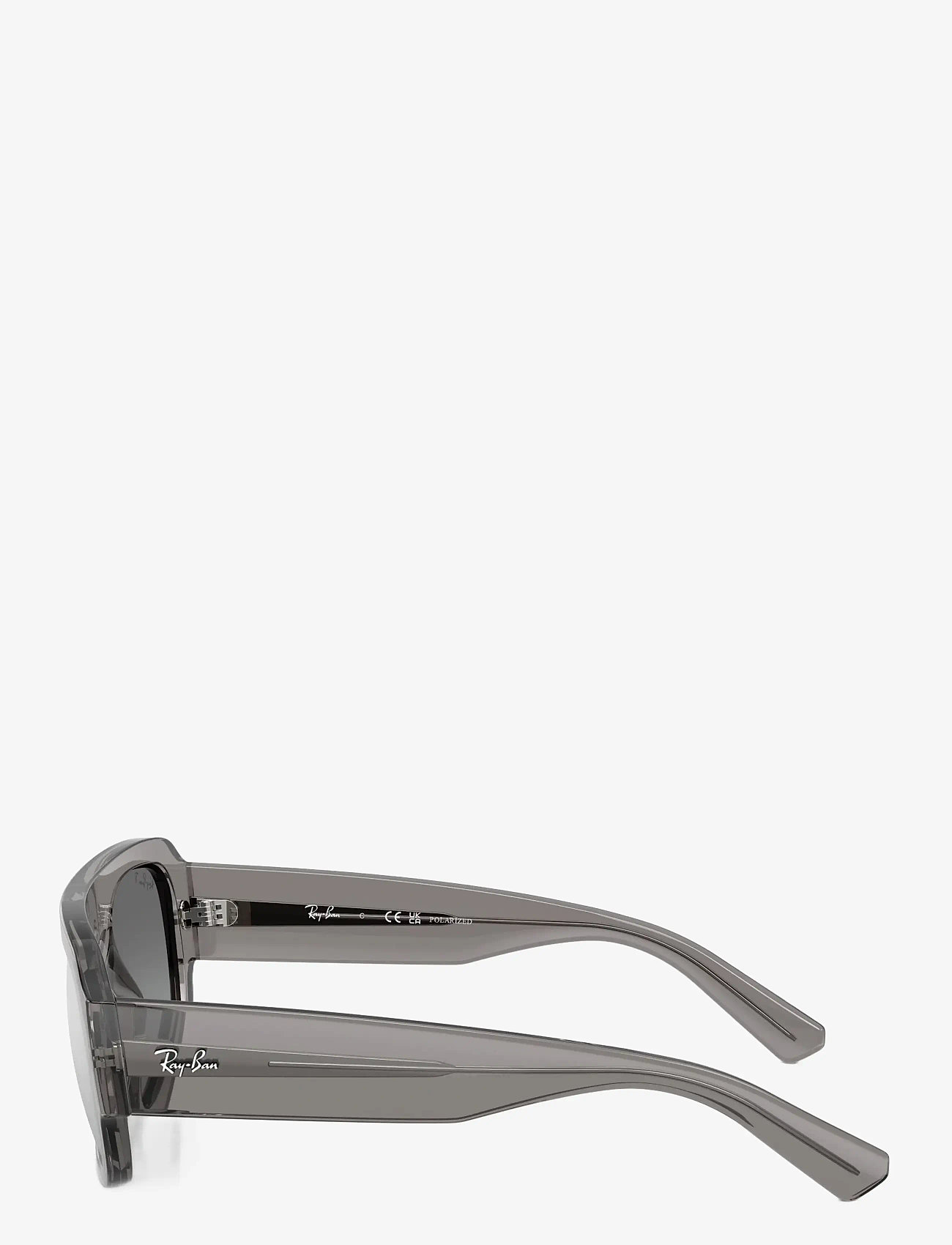 Ray-Ban - RB2218 - pilot - transaprent grey / grey mirror gradient silver po - 5