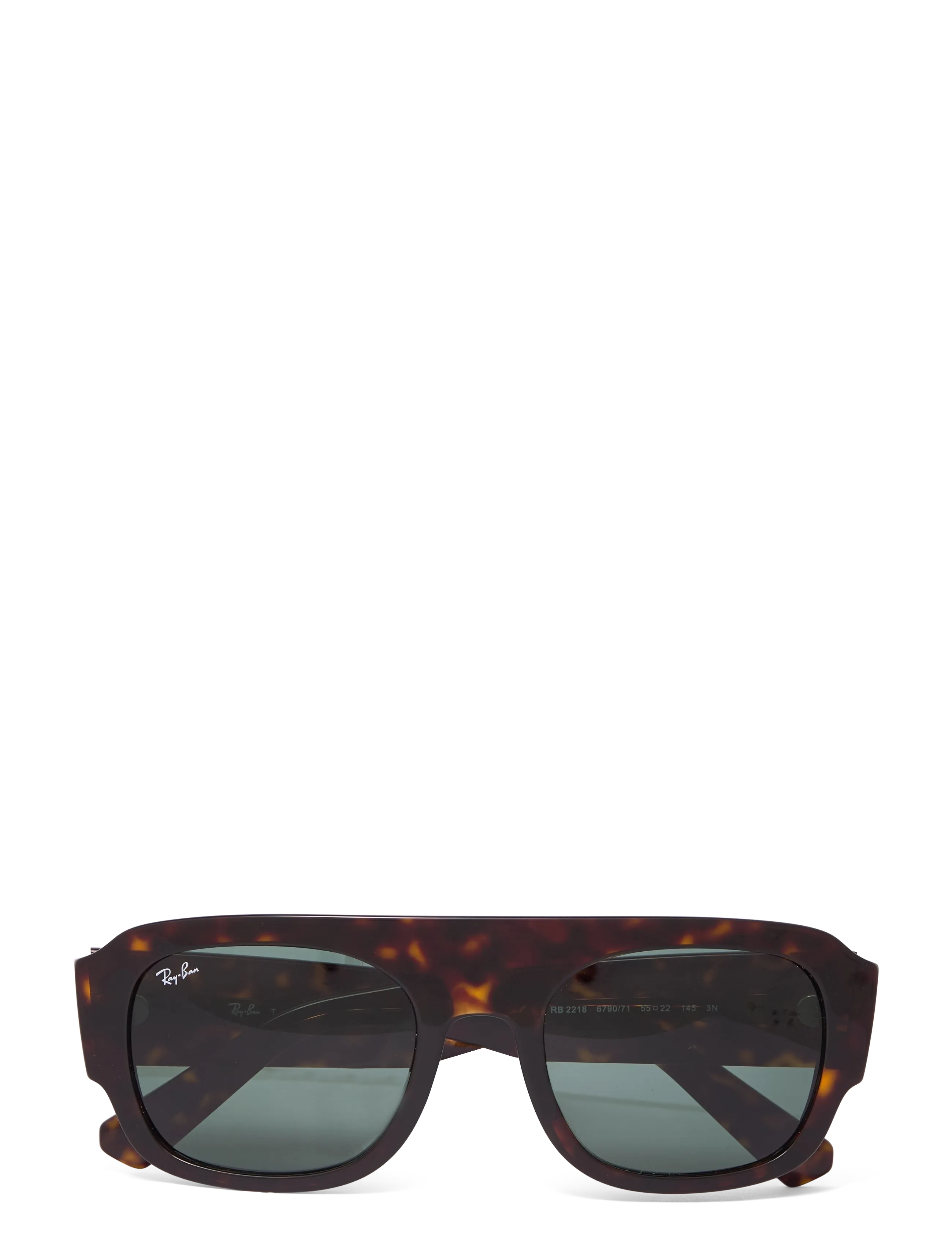 Ray-Ban RB2218 - Solglasögon - HAVANA / GREEN / brown