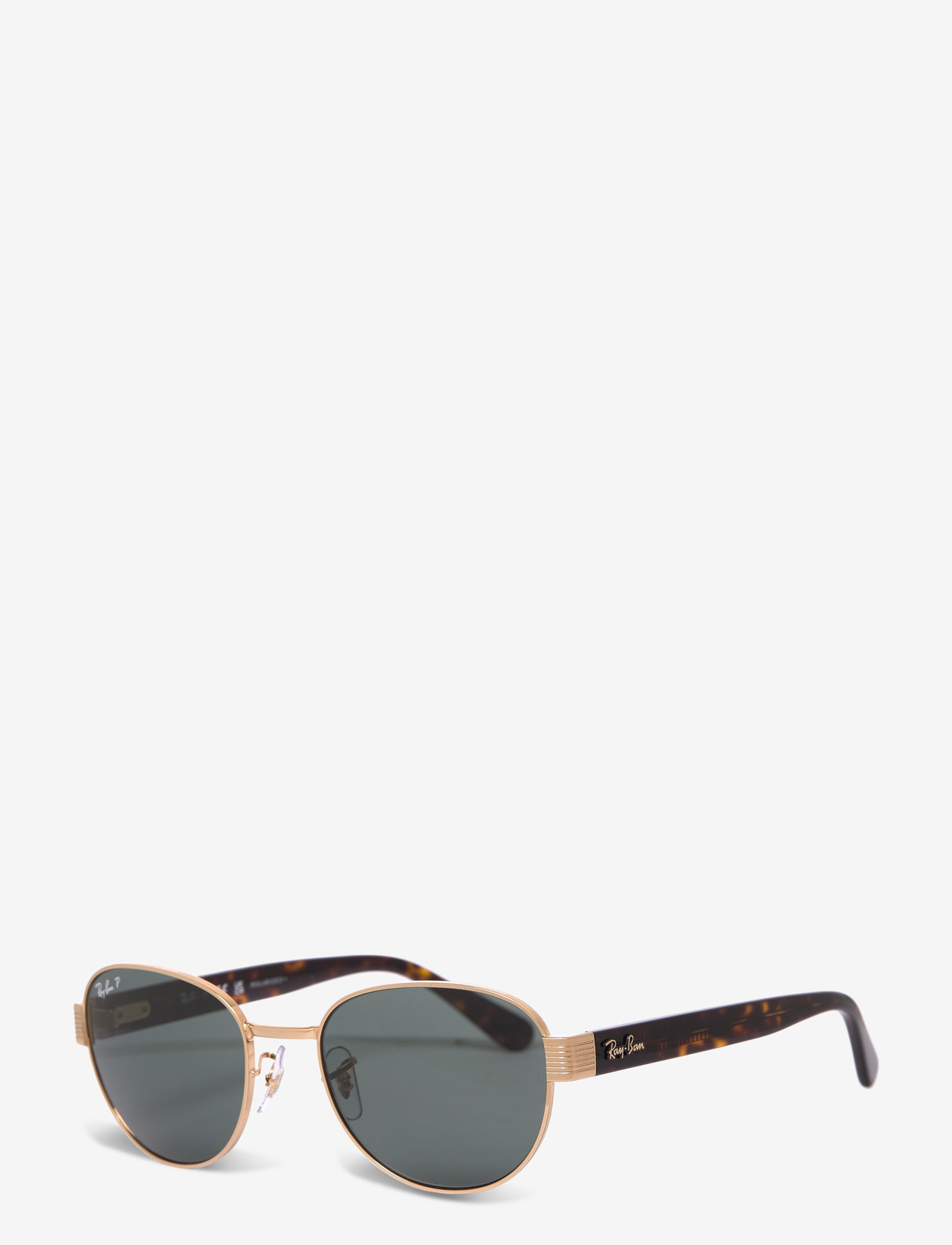 Ray-Ban - RB3766CH - runde solbriller - arista / polar grey - 1
