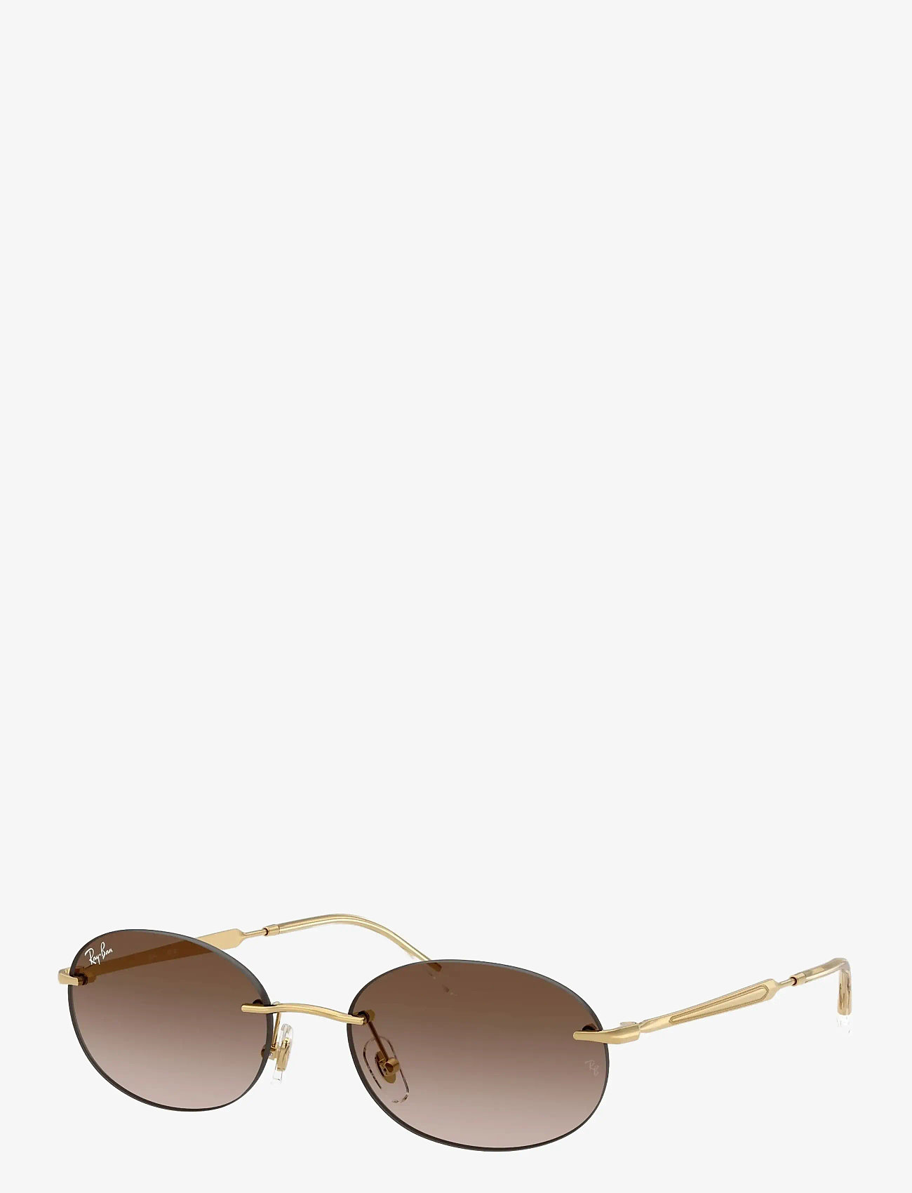 Ray-Ban - RB3767 - ar apaļu rāmi - arista / gradient brown - 2