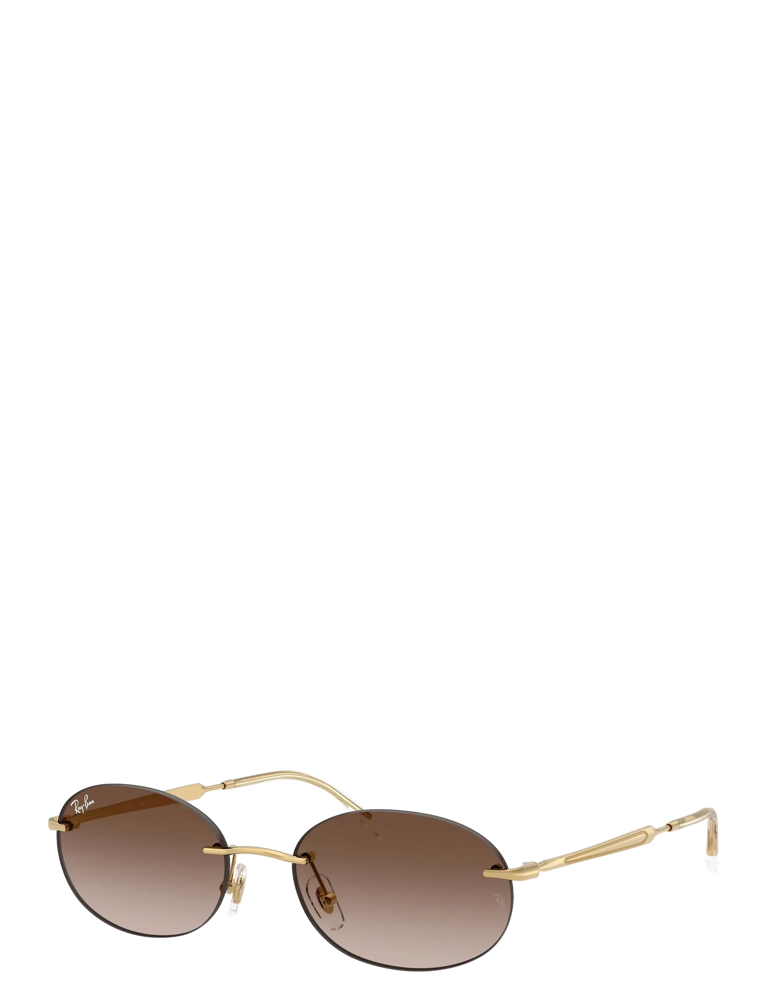 Ray-Ban - RB3767 - runde form - arista / gradient brown - 2