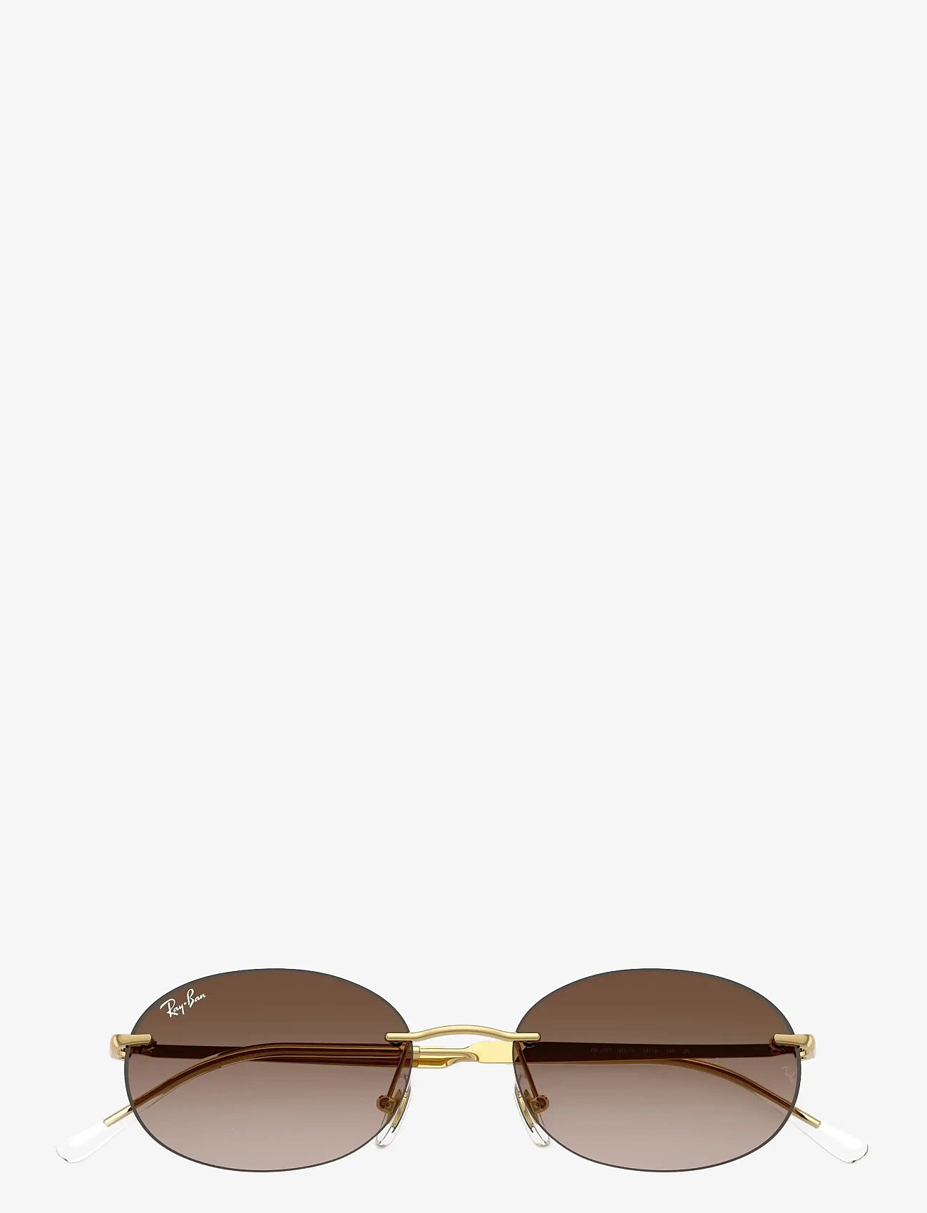 Ray-Ban - RB3767 - ar apaļu rāmi - arista / gradient brown - 4