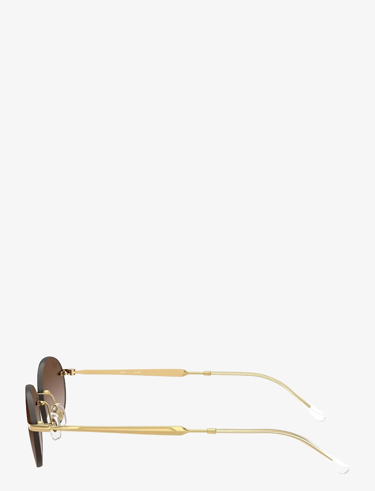 Ray-Ban - RB3767 - ar apaļu rāmi - arista / gradient brown - 5