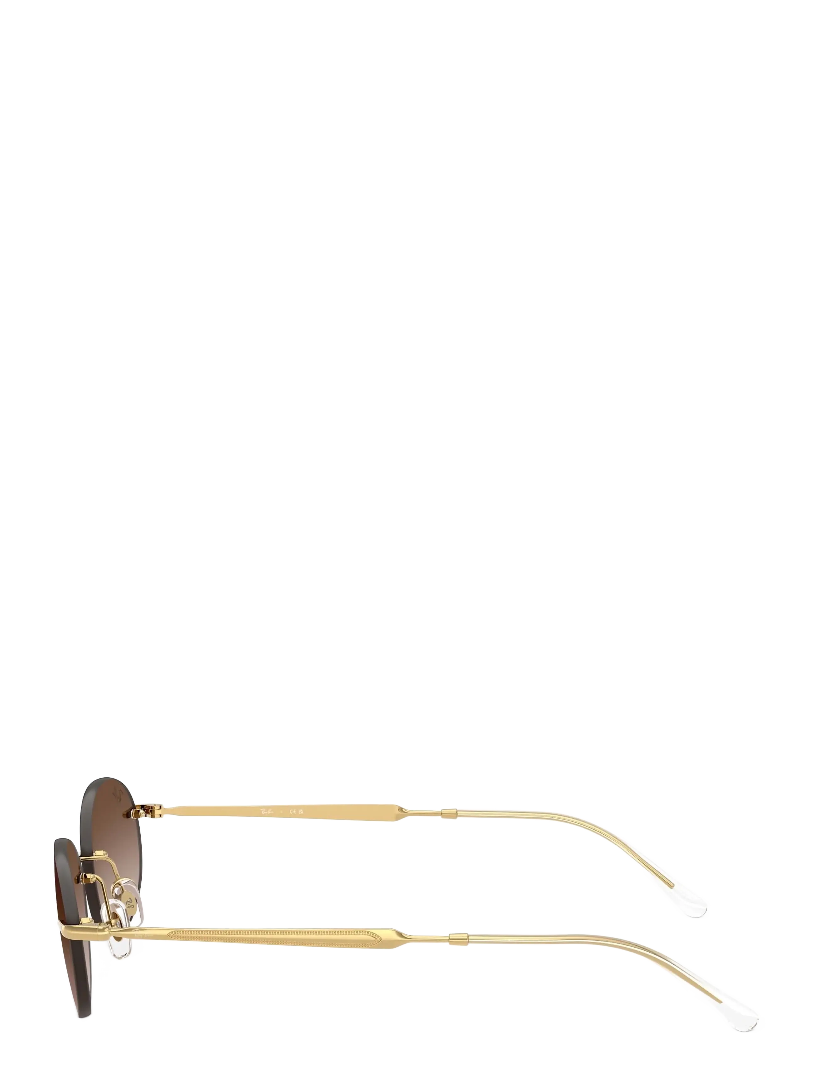 Ray-Ban - RB3767 - runde form - arista / gradient brown - 5