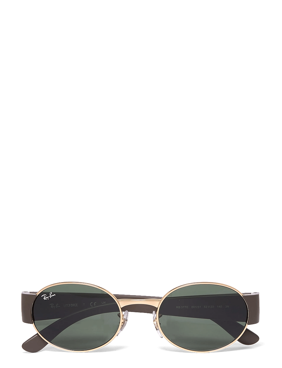 Ray-Ban - RB3770 - Ümmarguse raamiga - gold / green - 0