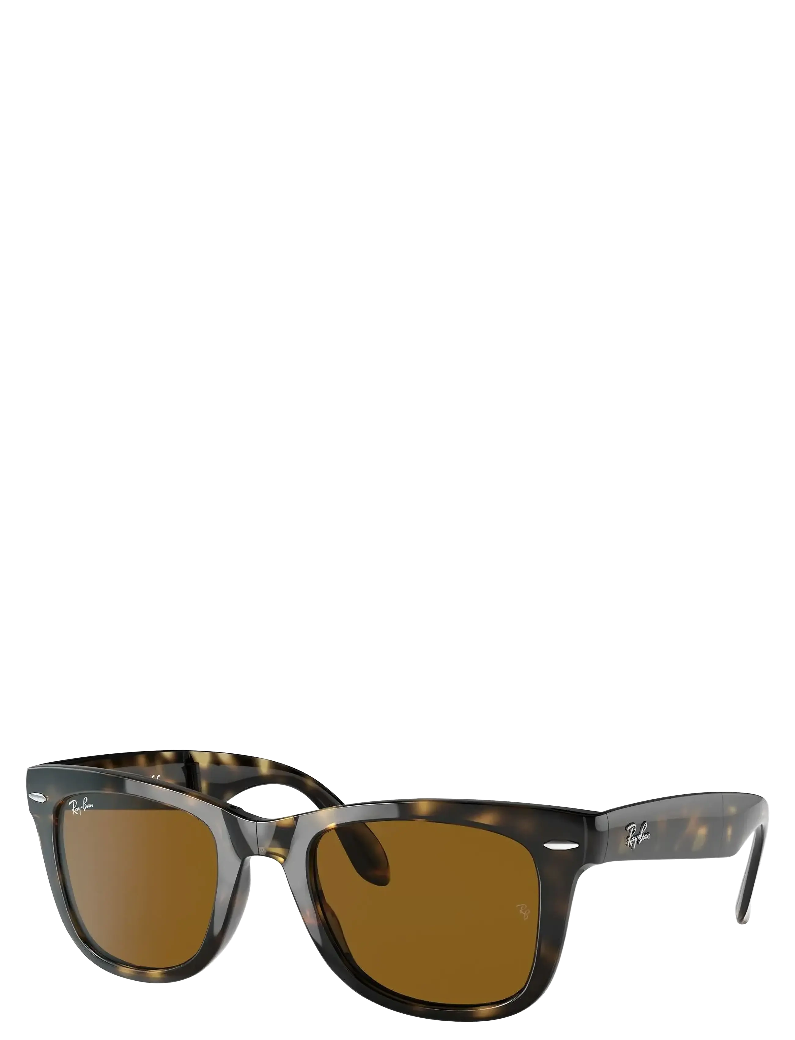 Ray-Ban - FOLDING WAYFARER - d-shaped - light havana - 2