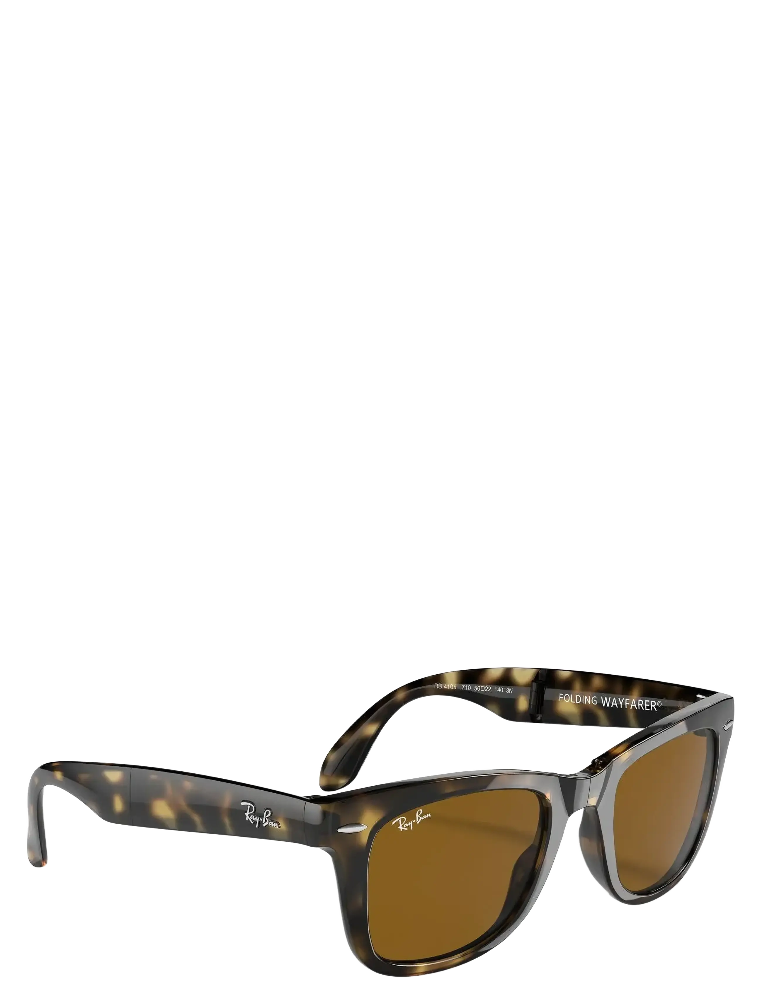 Ray-Ban - FOLDING WAYFARER - d-shaped - light havana - 3