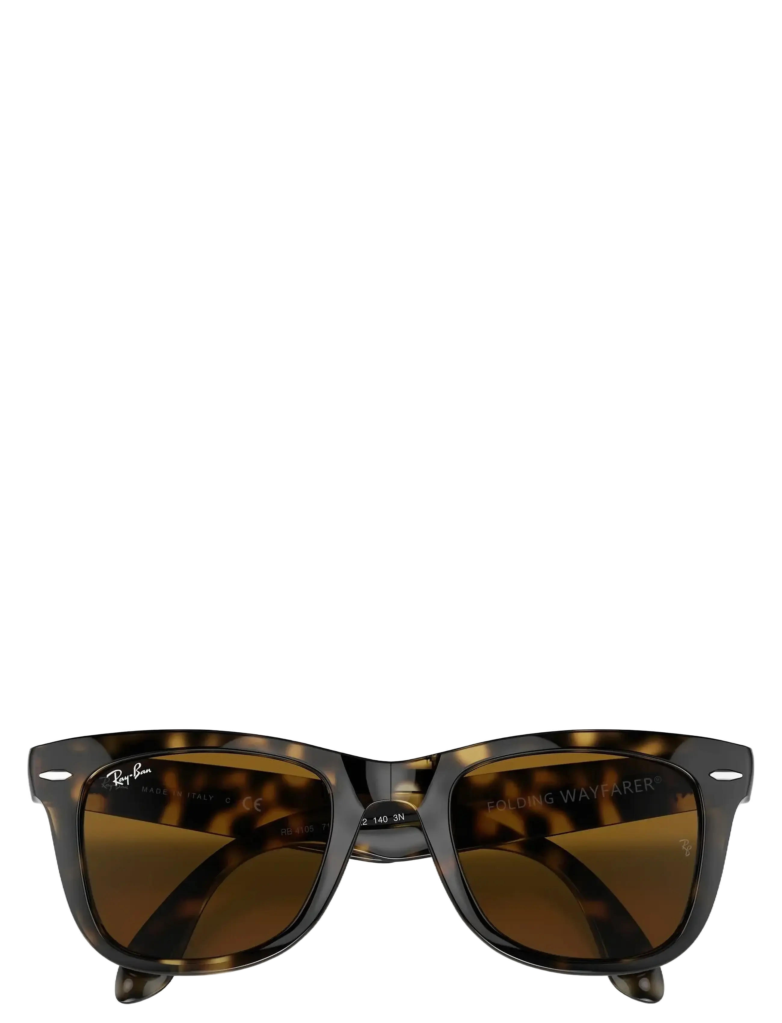 Ray-Ban - FOLDING WAYFARER - d-shaped - light havana - 5