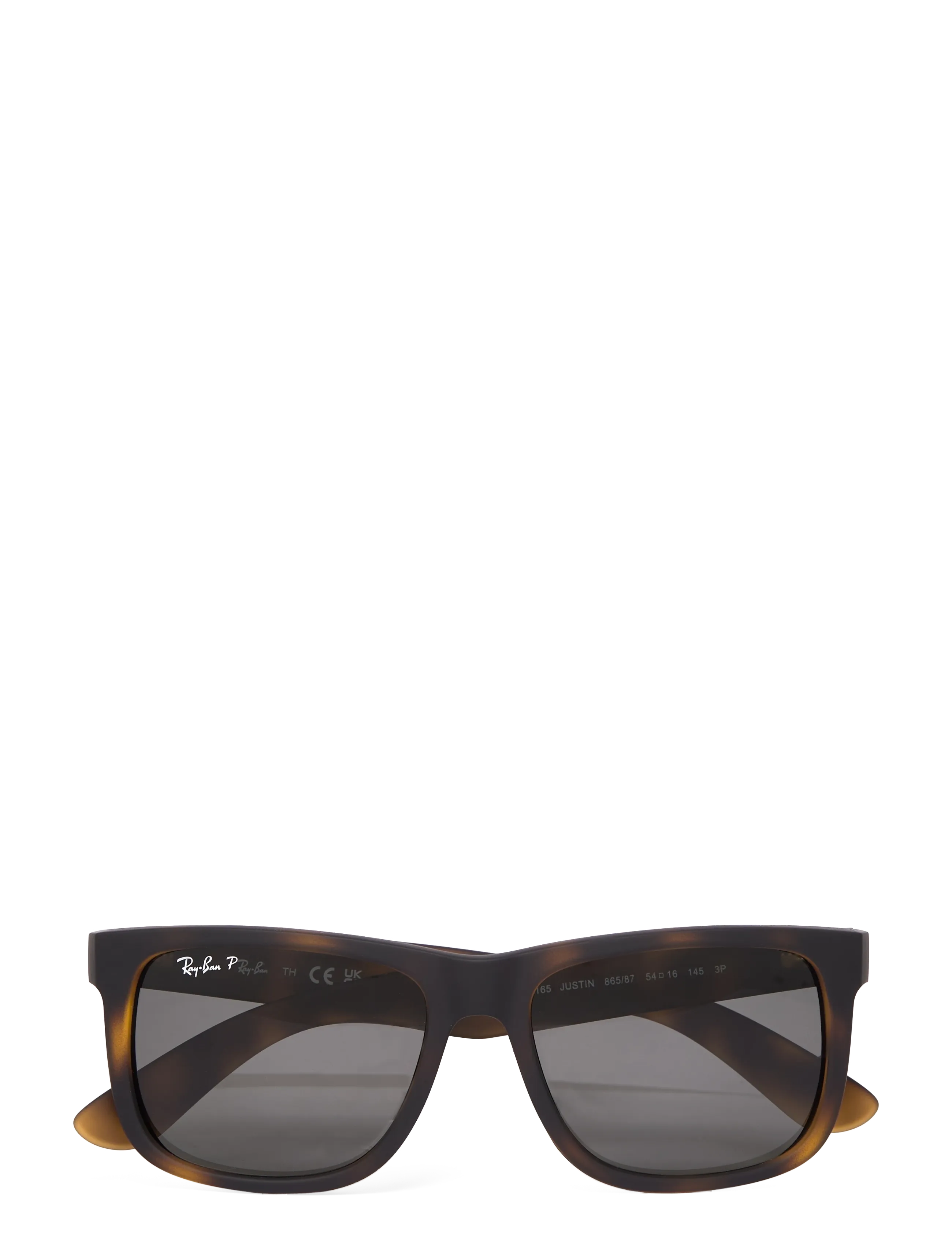 Ray-Ban JUSTIN - Aksesuarai - RUBBER HAVANA / DARK GREY POLAR / brown
