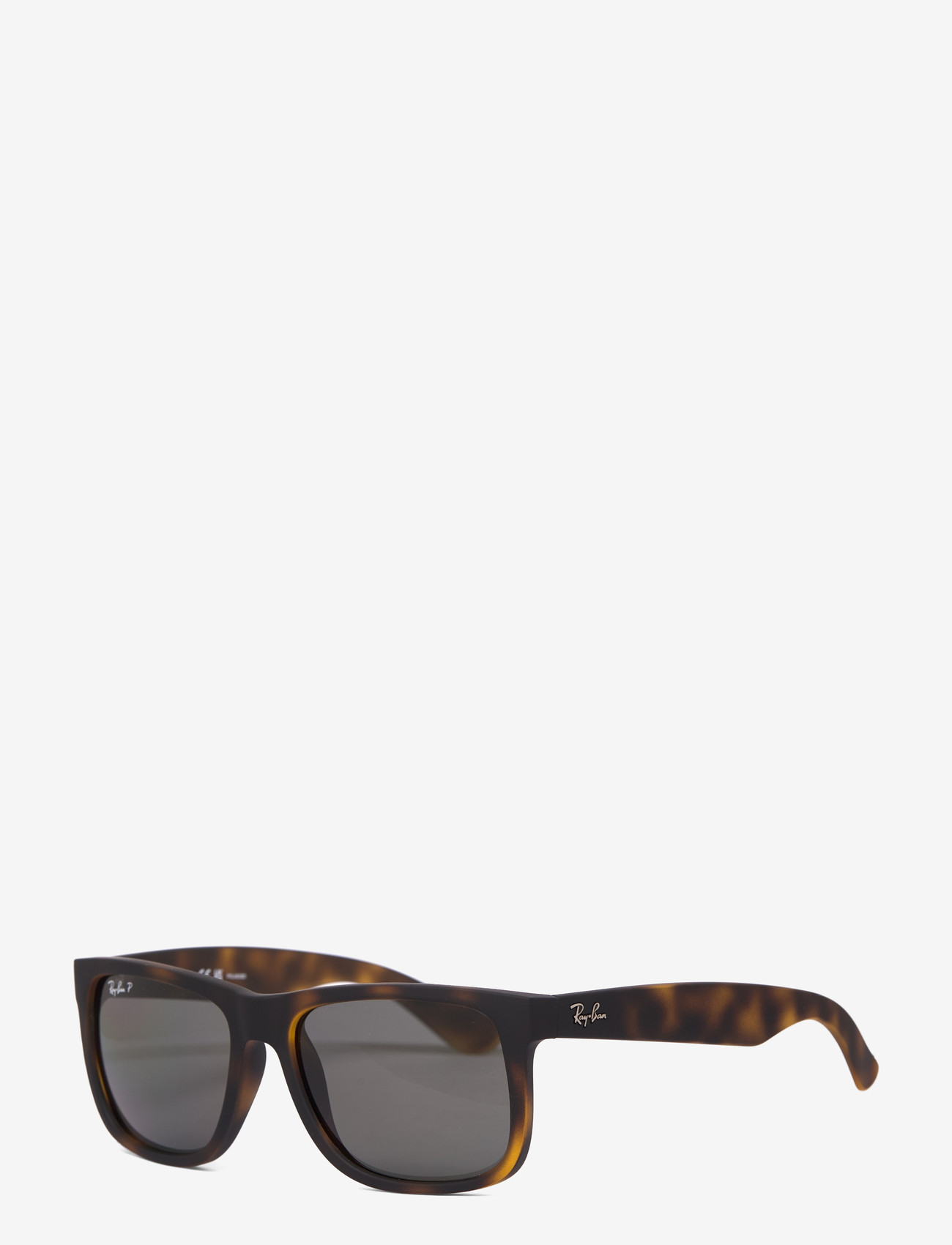 Ray-Ban - JUSTIN - d-shaped - rubber havana / dark grey polar - 1