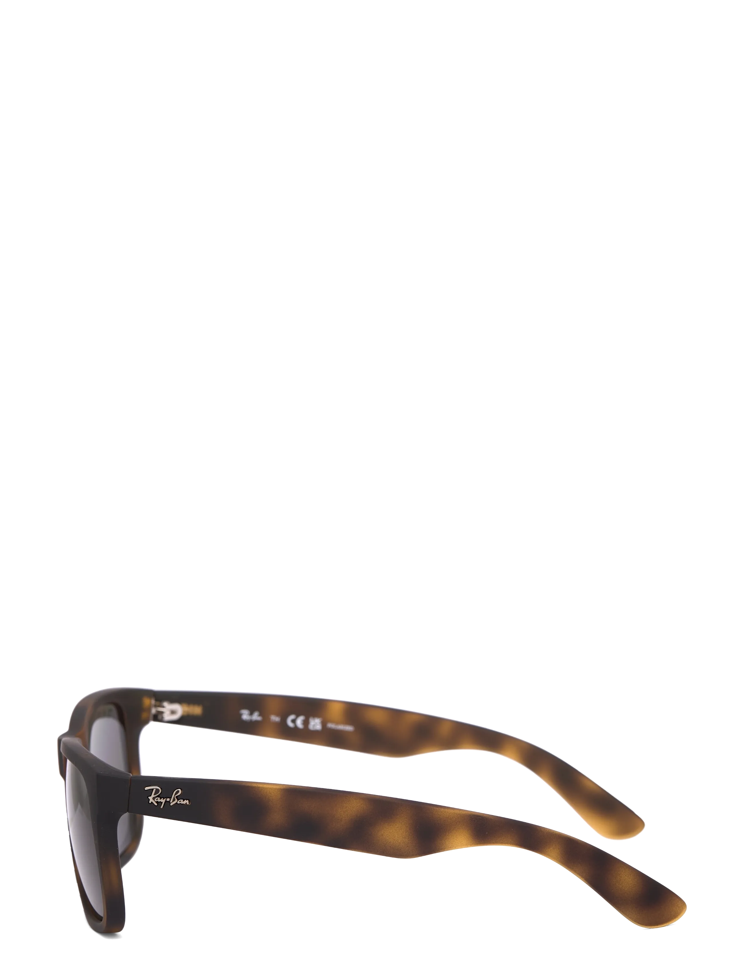 Ray-Ban - JUSTIN - d-shaped solbriller - rubber havana / dark grey polar - 2