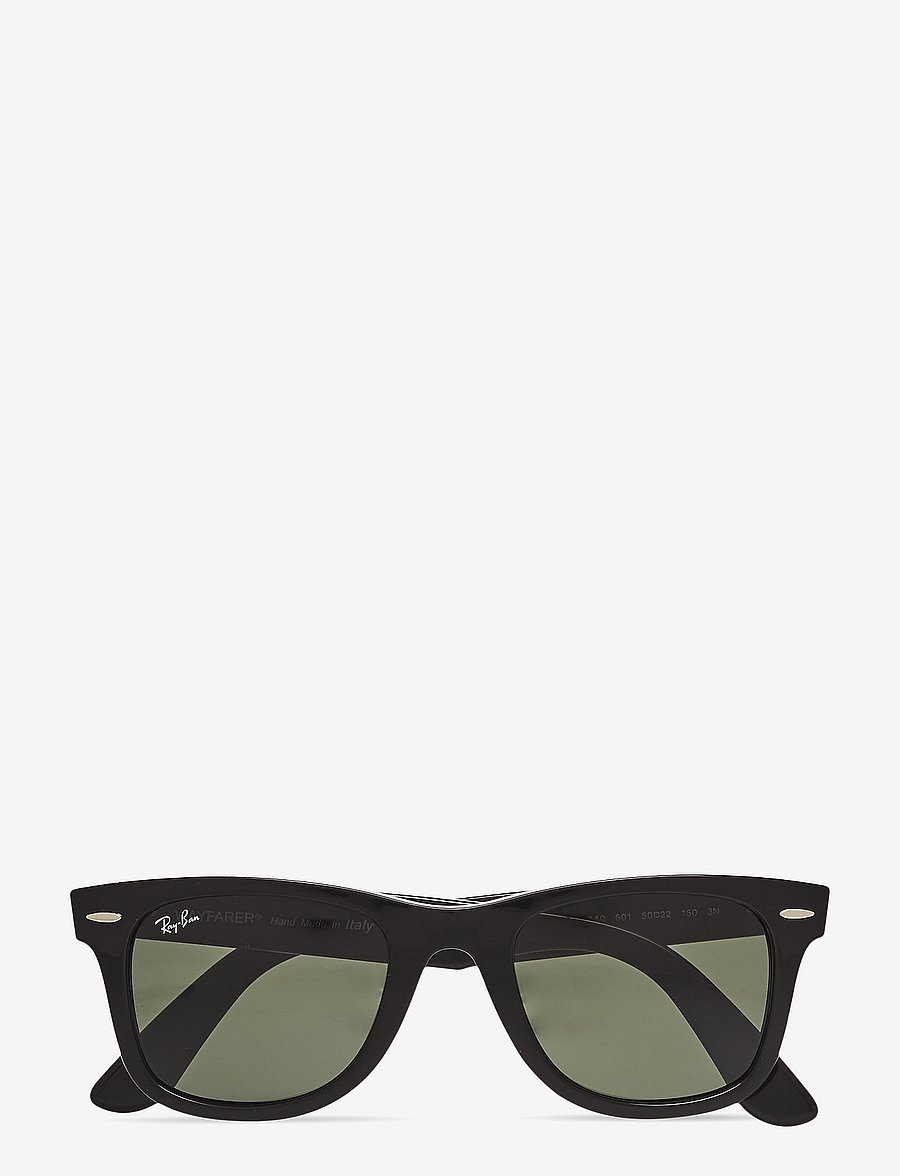 Ray-Ban - WAYFARER - d-form - black / g-15 green - 0