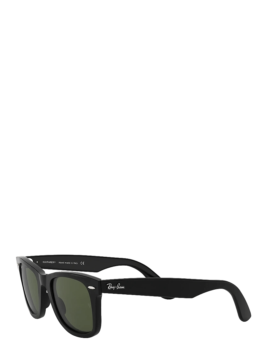 Ray-Ban - WAYFARER - d-form - black / g-15 green - 3