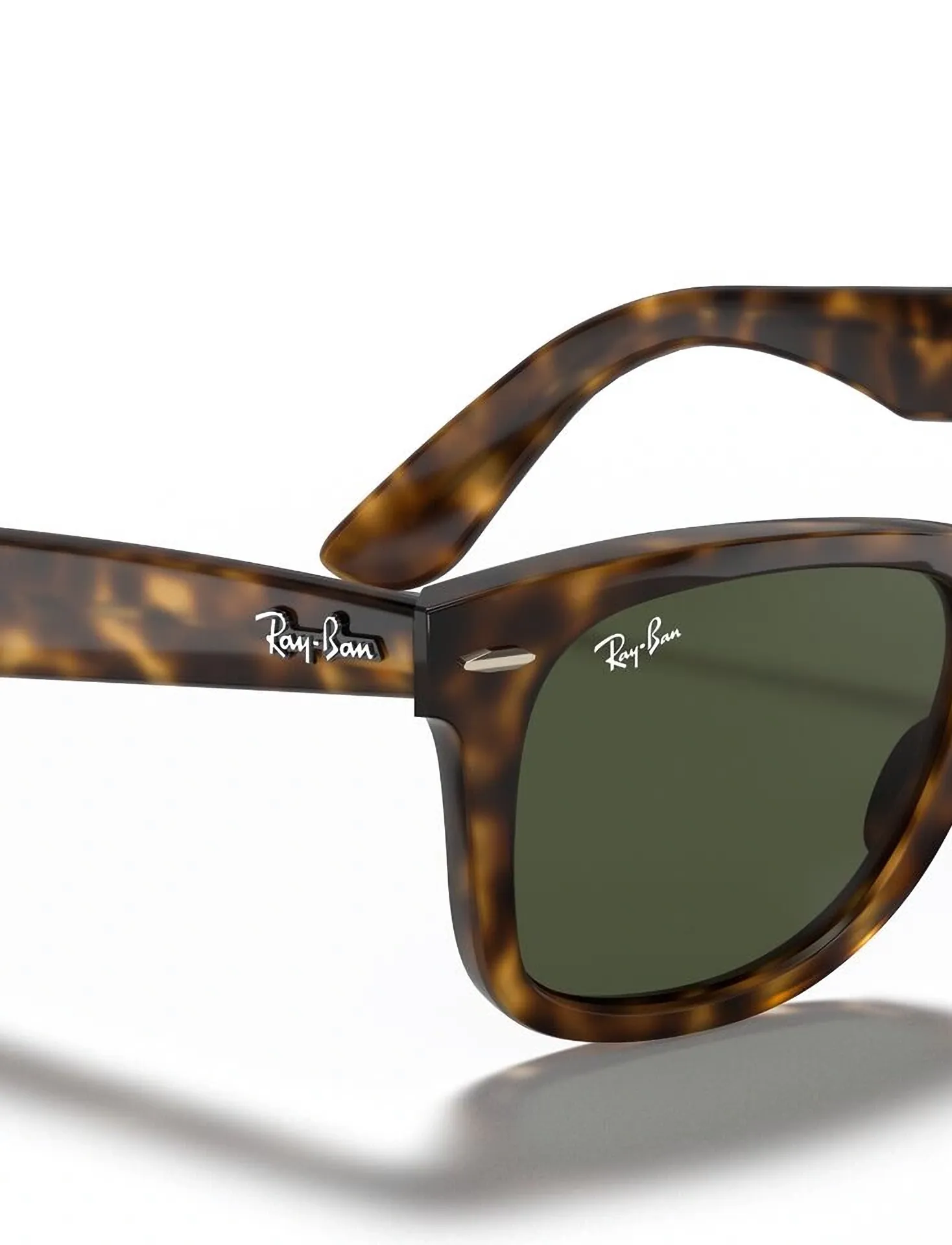 Ray-Ban WAYFARER - Accessories - LIGHT HAVANA / G-15 GREEN / brown