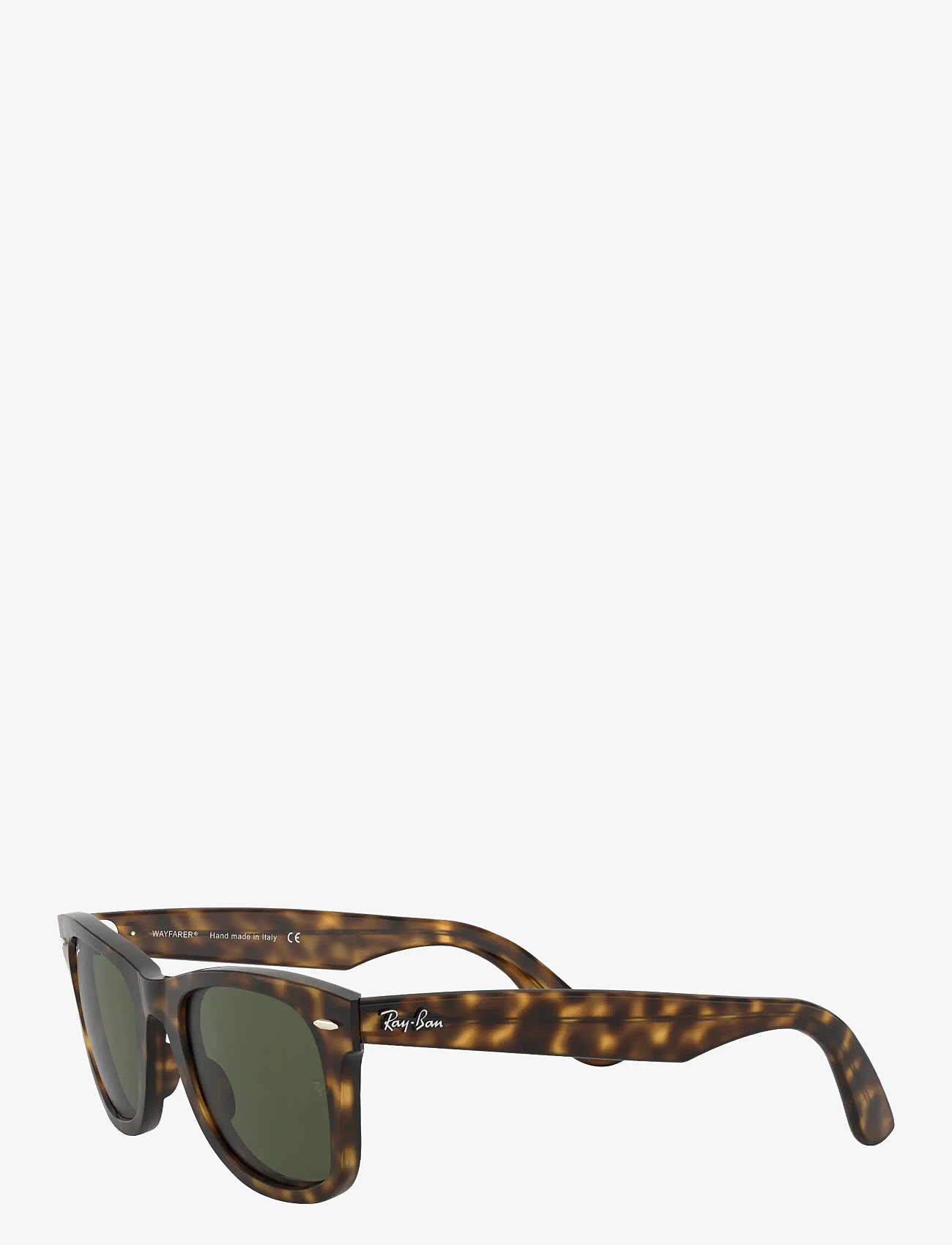 Ray-Ban - WAYFARER - d-form - light havana / g-15 green - 2