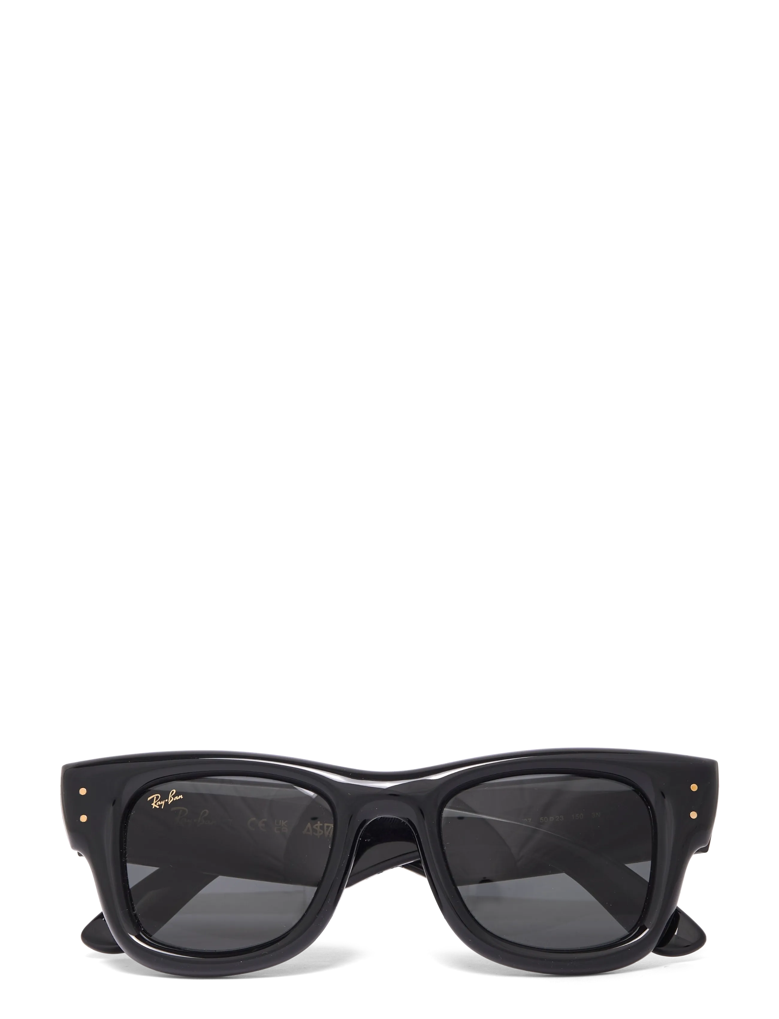 Ray-Ban WAYFARER PUFFER - D-shaped solbriller - BLACK / ULTRA BLACK / black
