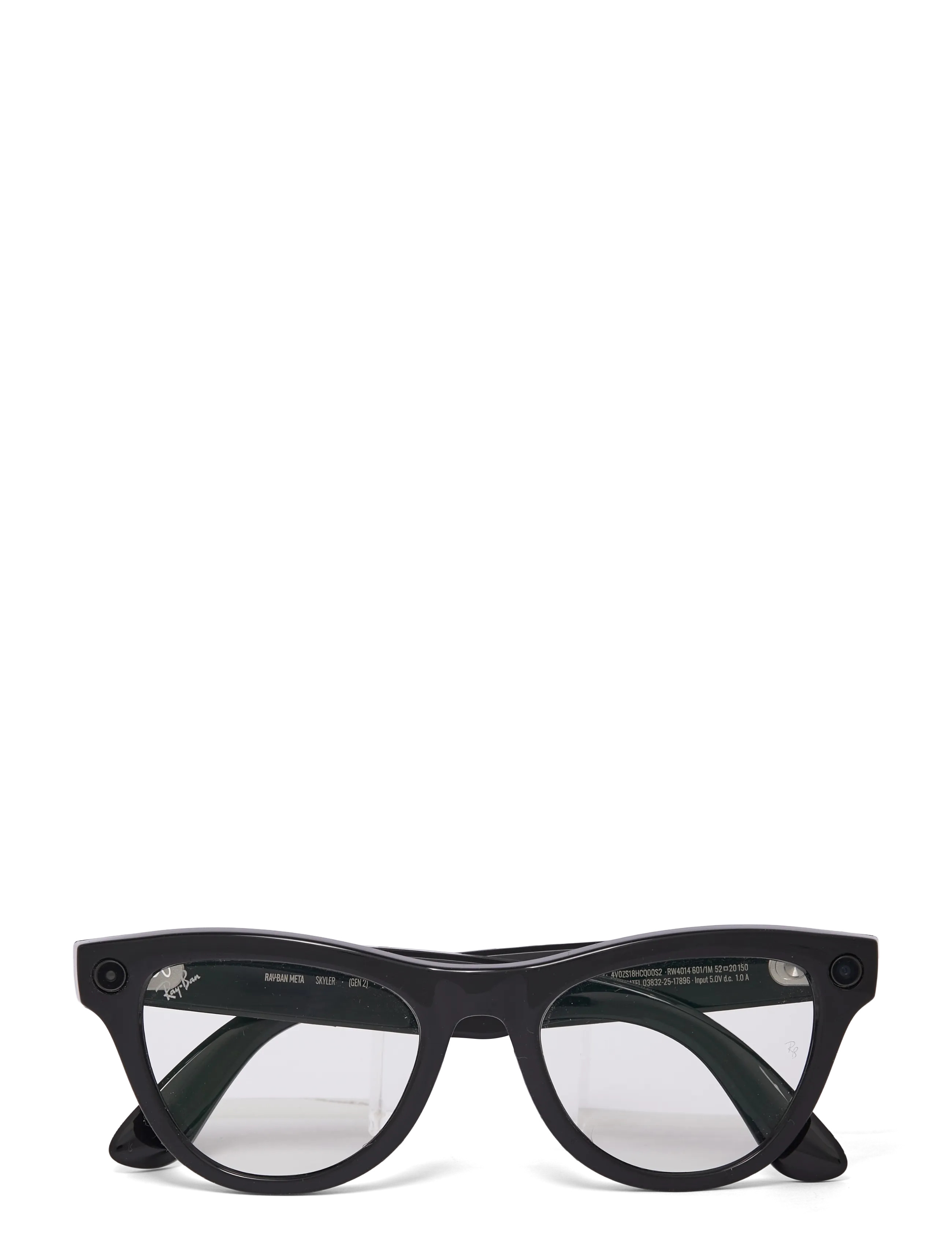 Ray-Ban SKYLER - Sunglasses - SHINY BLACK / TRANSITIONS GRAPH. GREEN / black