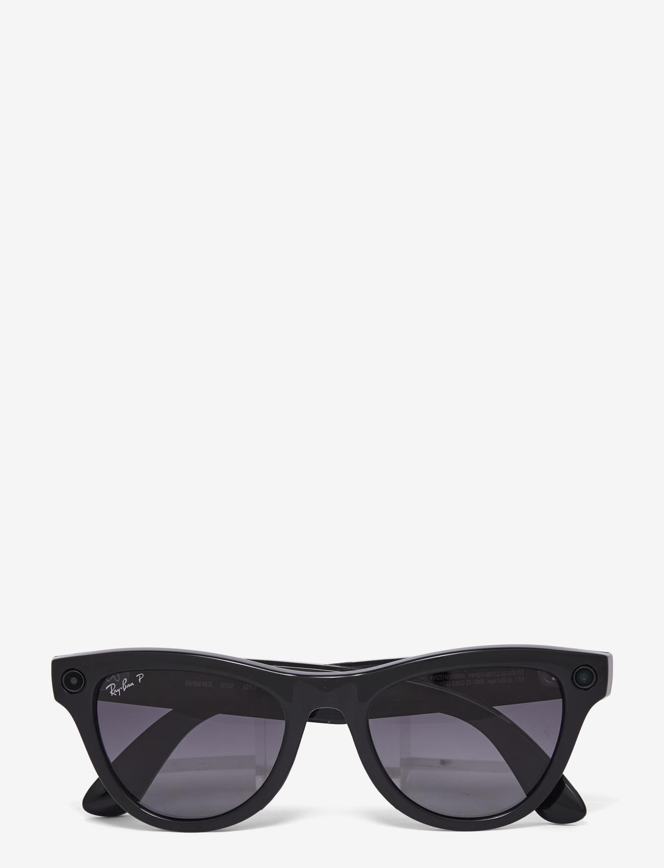 Ray-Ban - SKYLER - shiny black / polar gradient graphite - 0