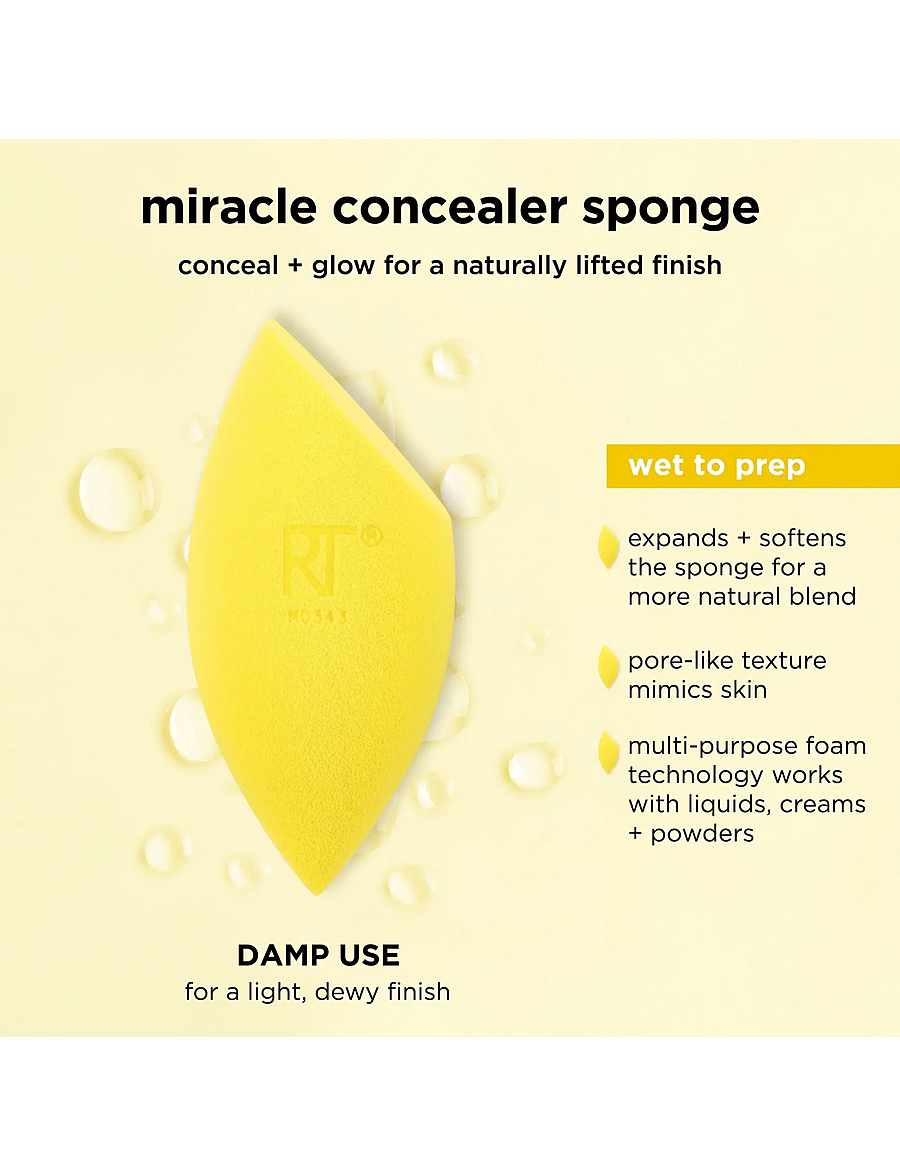 Real Techniques - Real Techniques Miracle Concealer Sponge - makeup - no color - 4