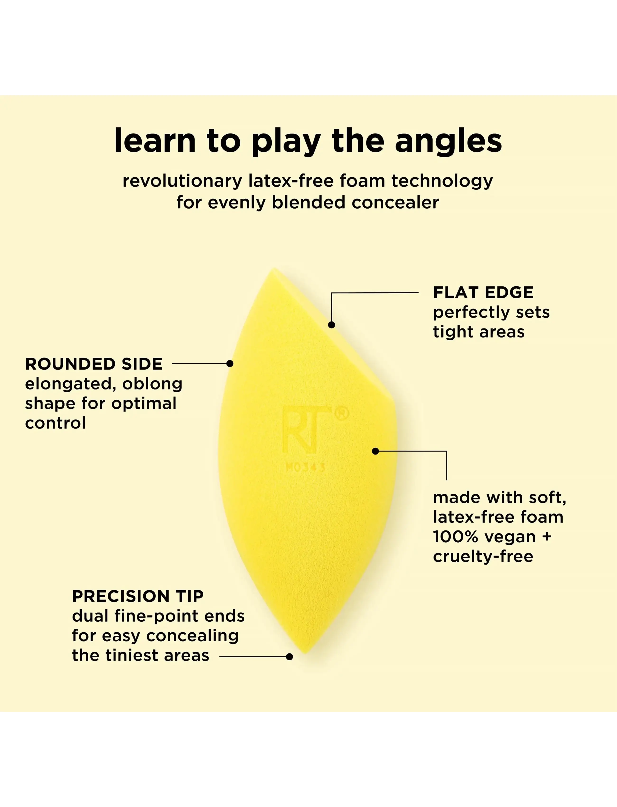 Real Techniques Miracle Concealer Sponge dam – bild 6