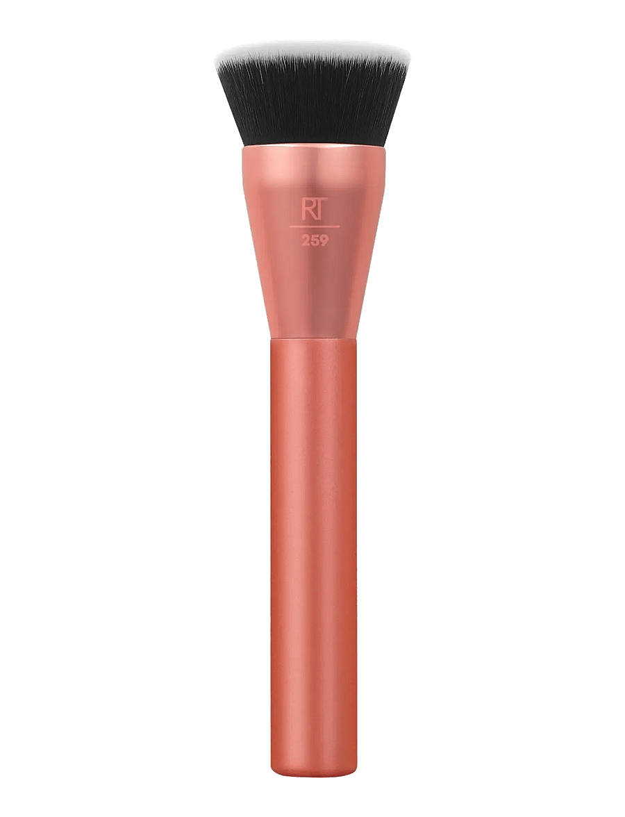 Real Techniques - Glow Round Base Brush - makeup - no color - 0