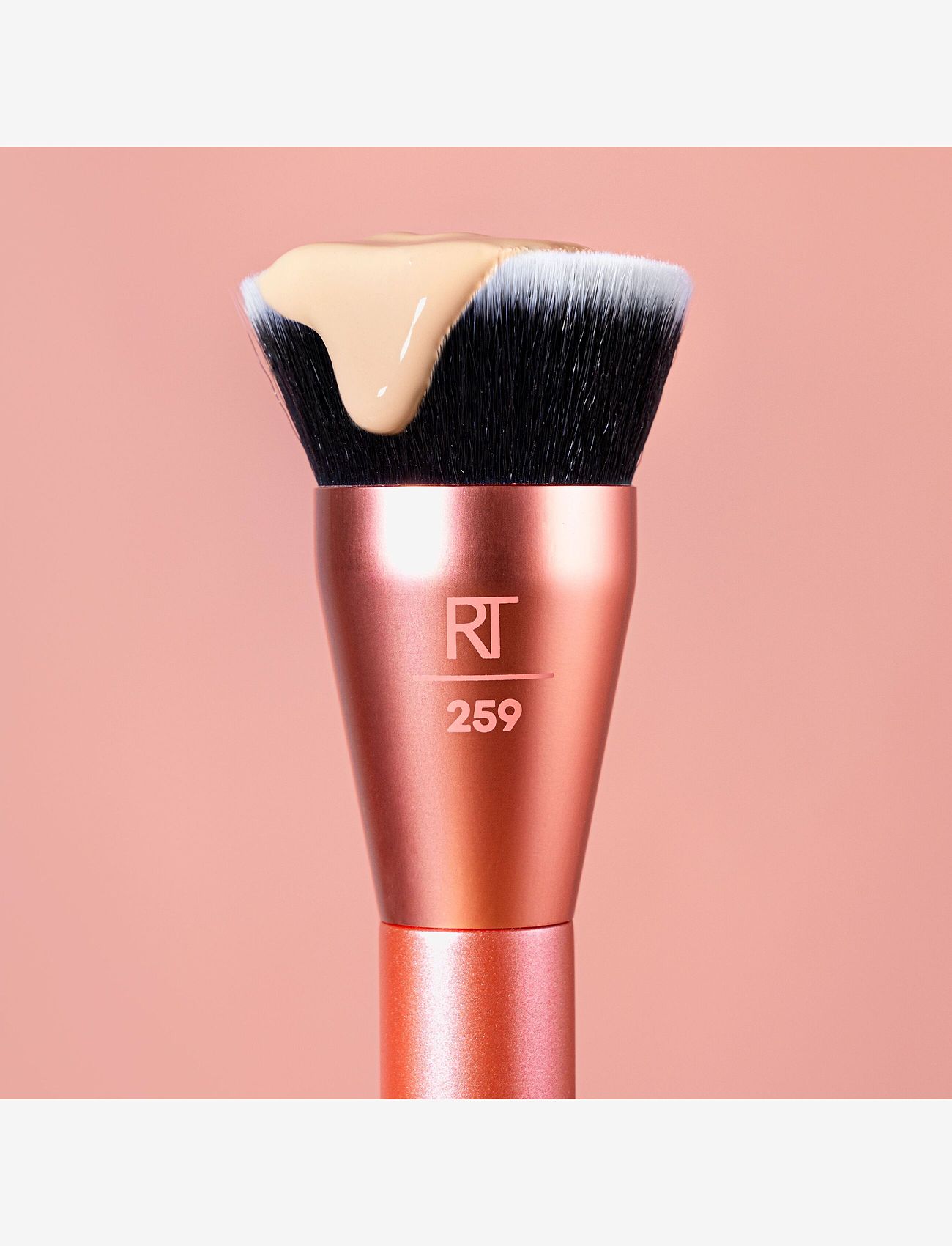 Real Techniques - Glow Round Base Brush - no color - 1