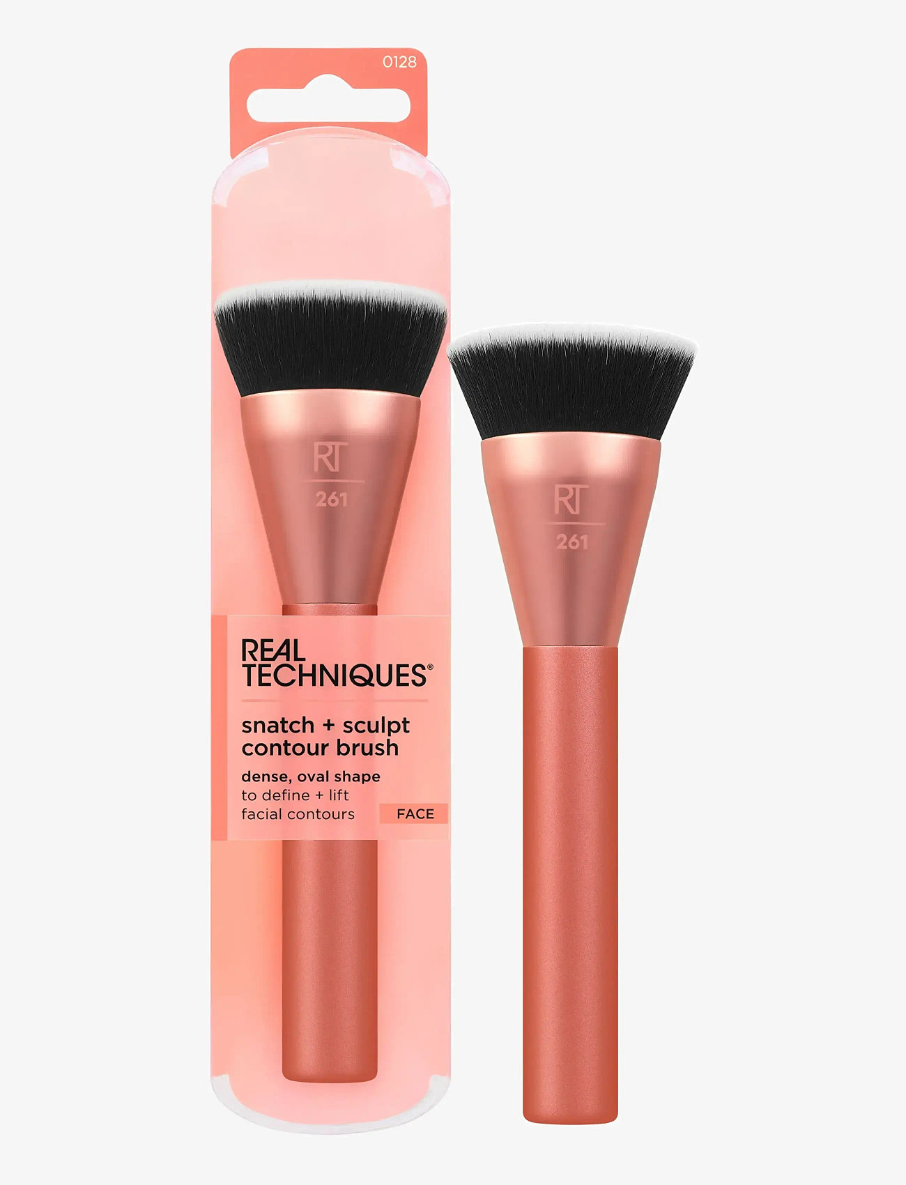 Real Techniques - Real Technique Shapeshifter Snatch + Sculpt Contour brush - no color - 0