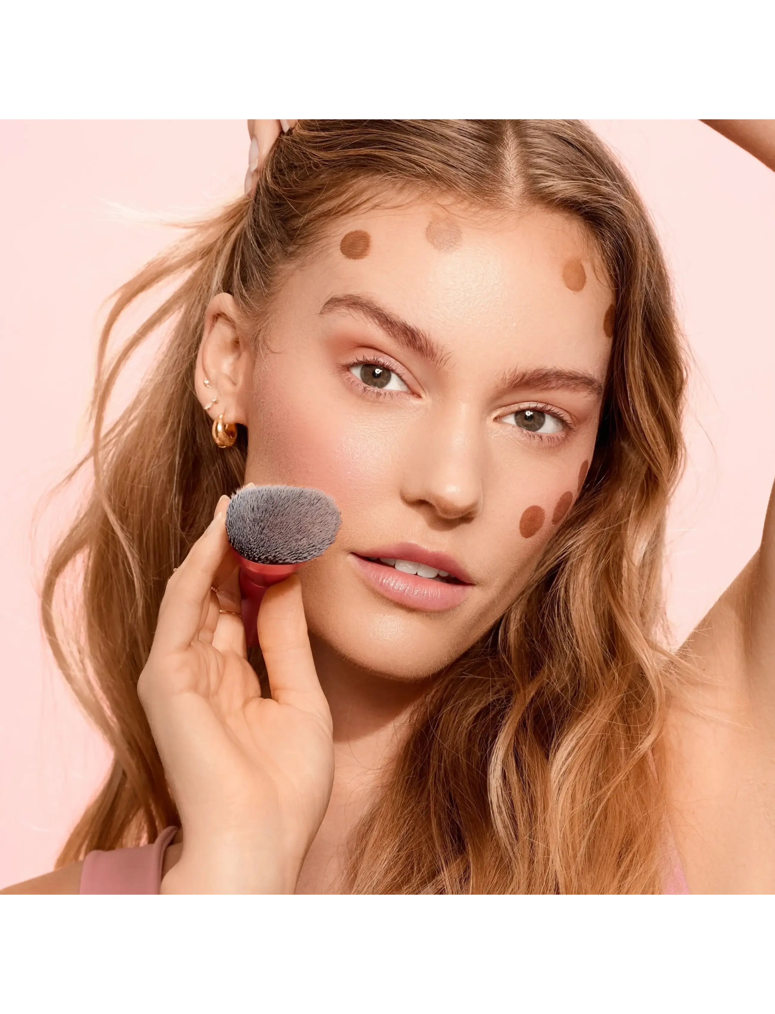 Real Techniques - Real Technique Shapeshifter Snatch + Sculpt Contour brush - smink - no color - 5