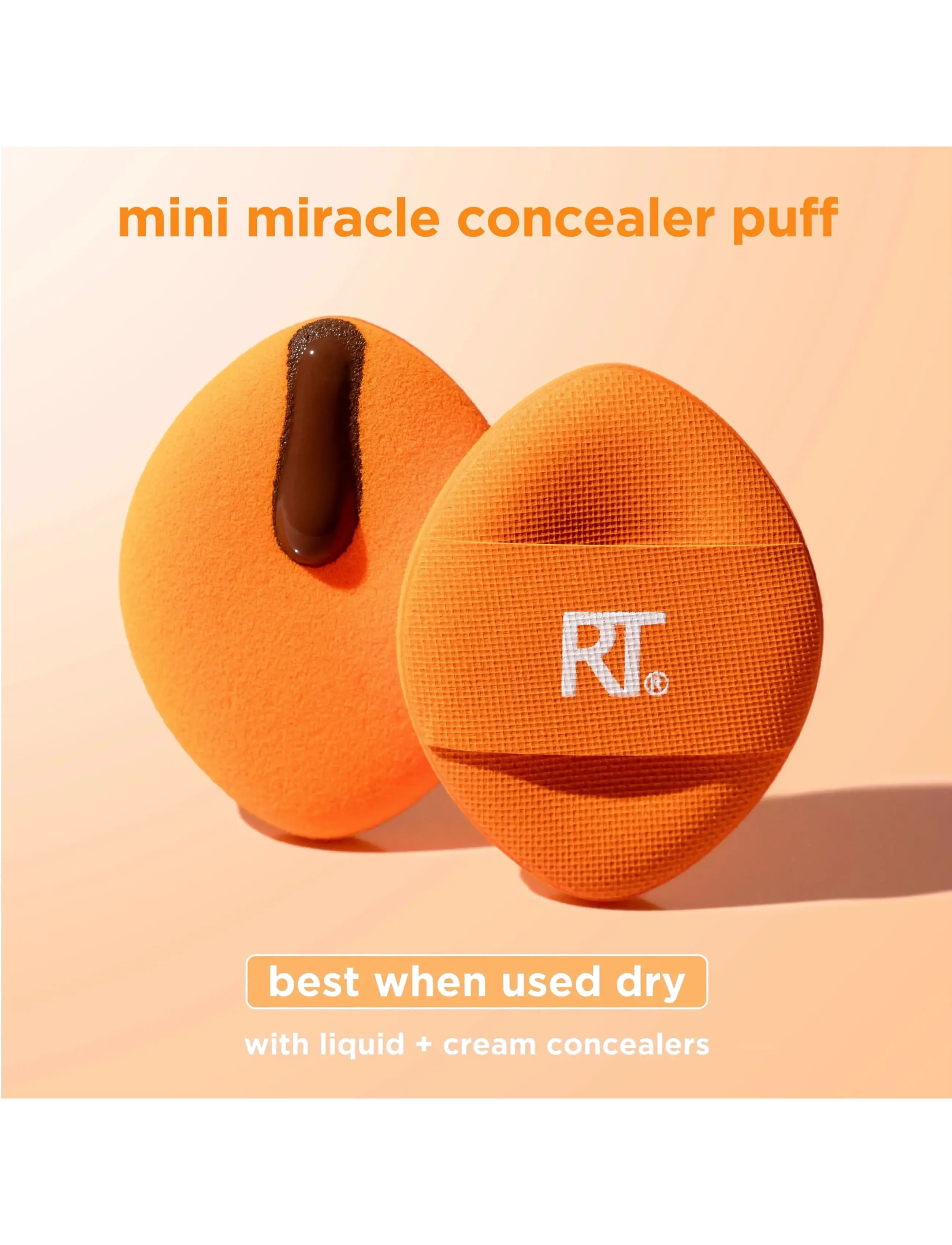 Real Techniques - Real Techniques Mini Miracle Concealer Puff Trio - makeup - no color - 4