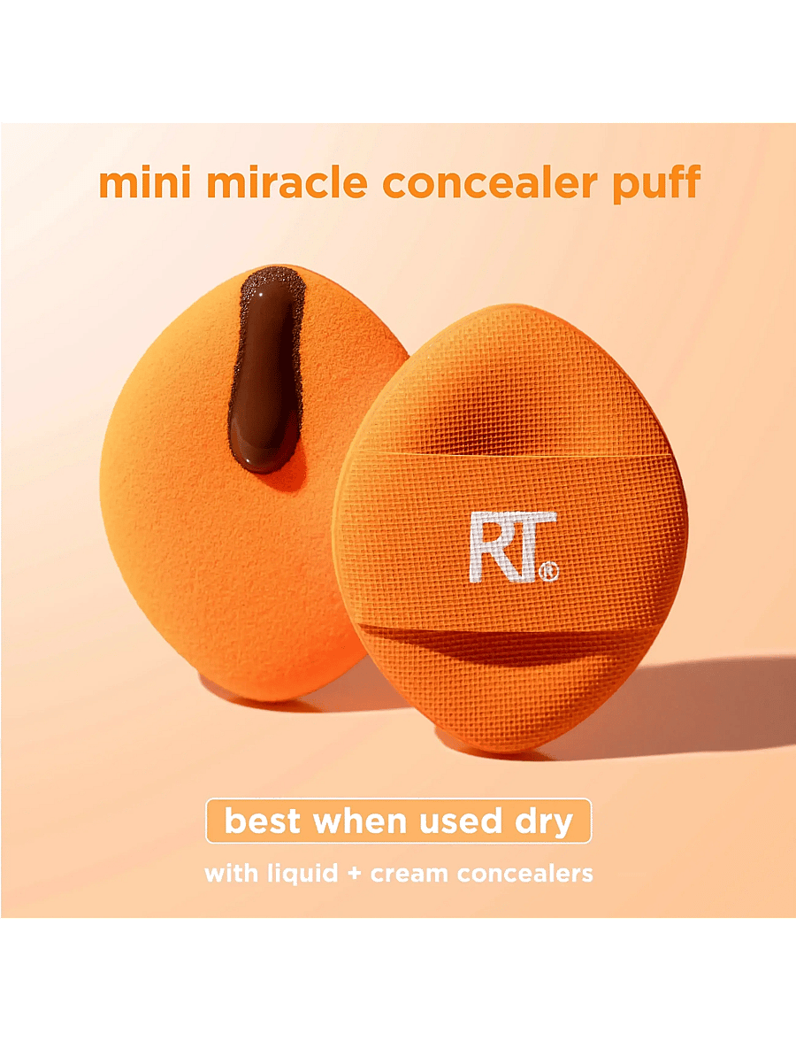 Real Techniques - Real Techniques Mini Miracle Concealer Puff Trio - makeup - no color - 4