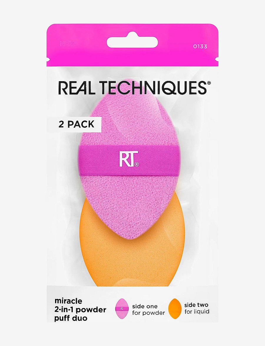 Real Techniques - Miracle 2-in1 Powder Puff Duo - no color - 2