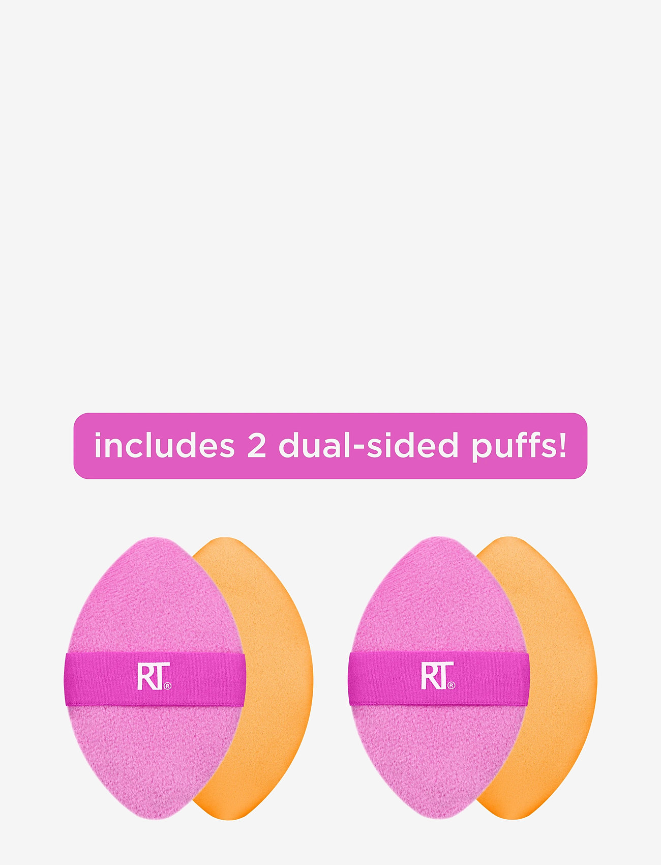 Real Techniques - Miracle 2-in1 Powder Puff Duo - no color - 3