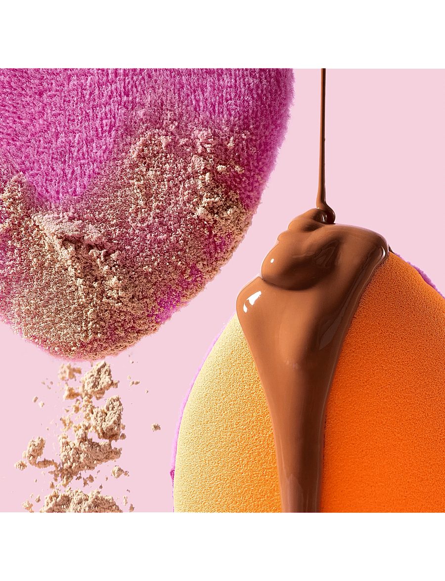 Real Techniques - Miracle 2-in1 Powder Puff Duo - makeup - no color - 4
