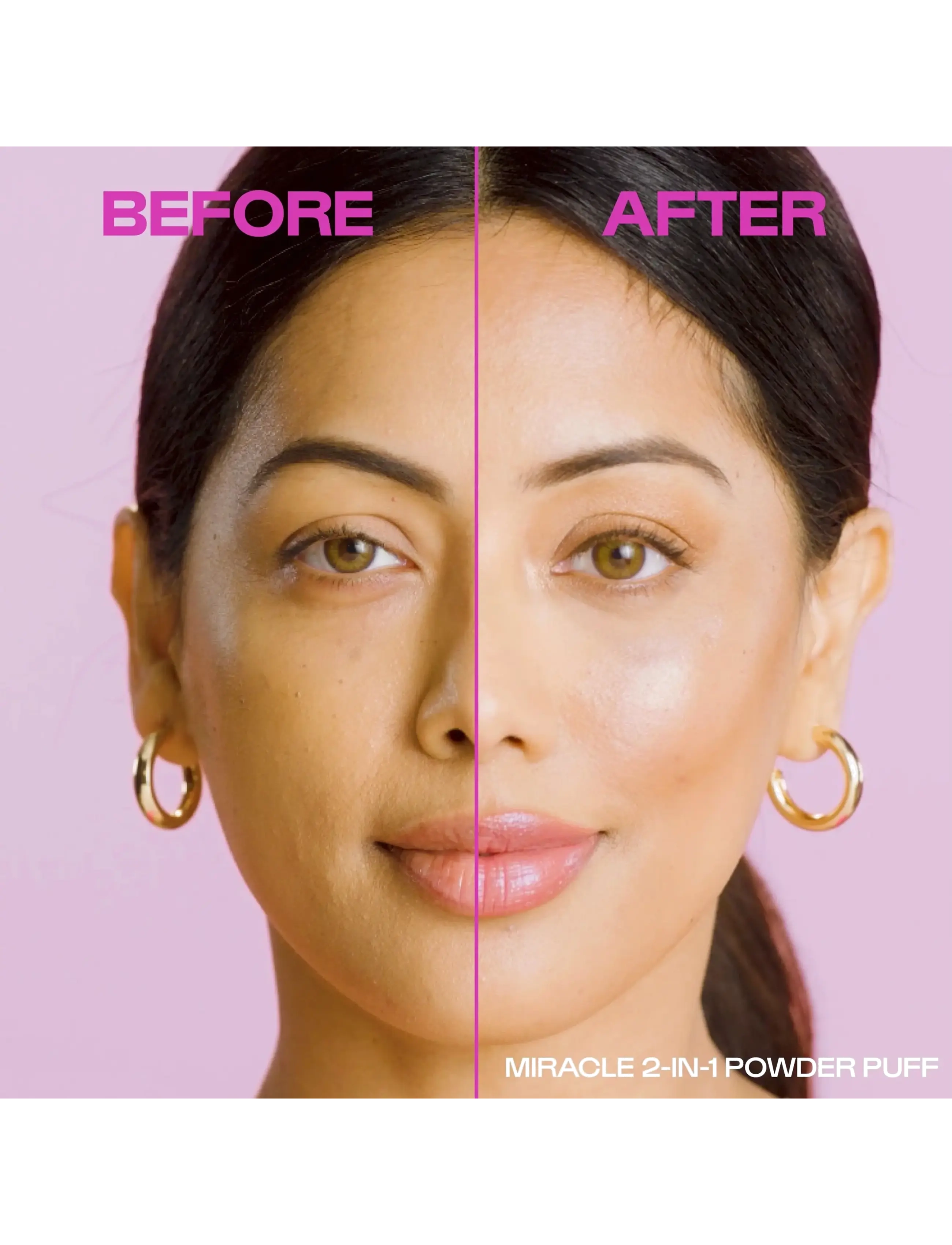 Real Techniques Miracle 2-In1 Powder Puff Duo sminkverktyg dam – bild 6