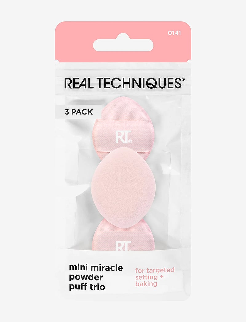 Real Techniques - Mini Miracle Powder Puff Trio - makeup - no color - 2