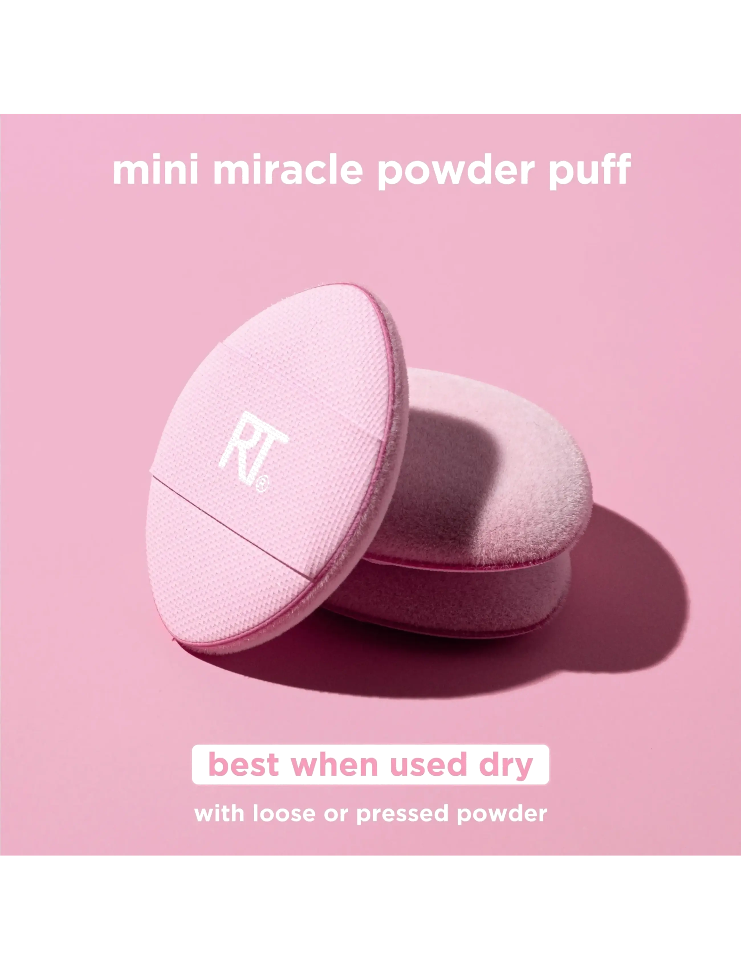 Real Techniques - Mini Miracle Powder Puff Trio - makeup - no color - 4