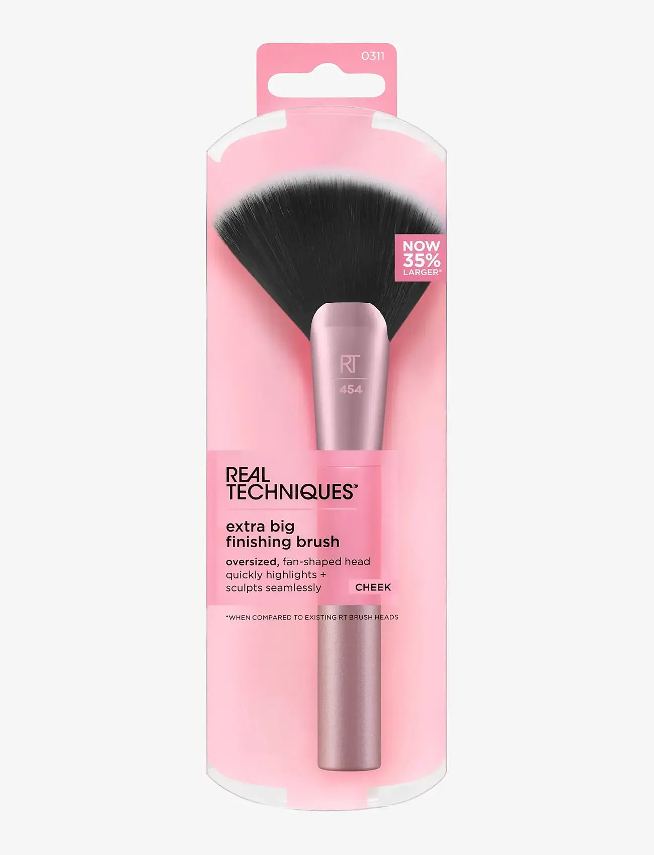 Real Techniques - Real Techniques Extra Big Finishing Brush - laveste priser - no color - 0