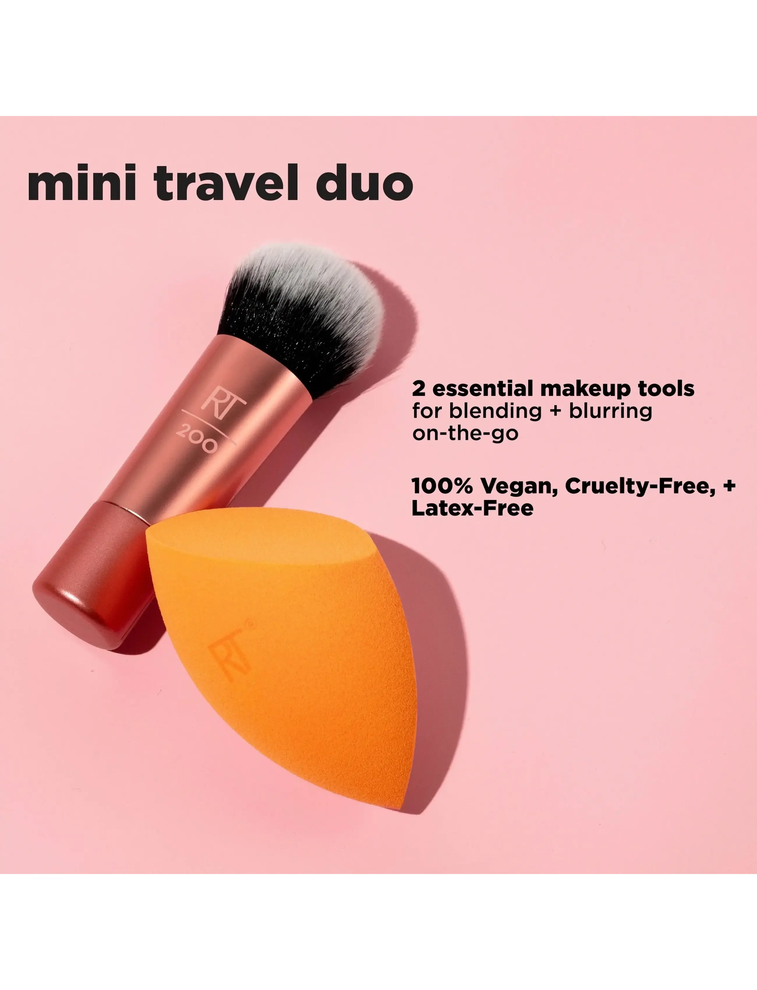 Real Techniques - Mini Travel Duo - makeup - no color - 2
