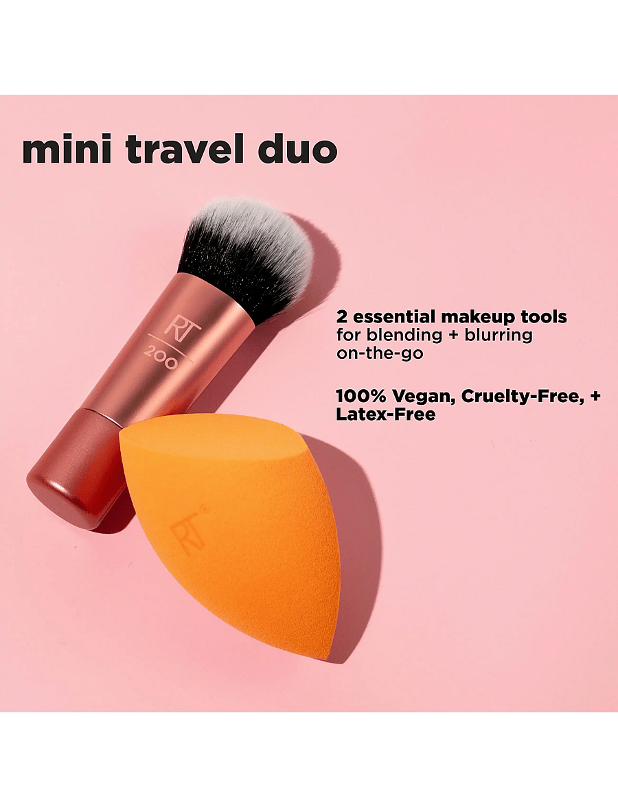 Real Techniques - Mini Travel Duo - makeup - no color - 2