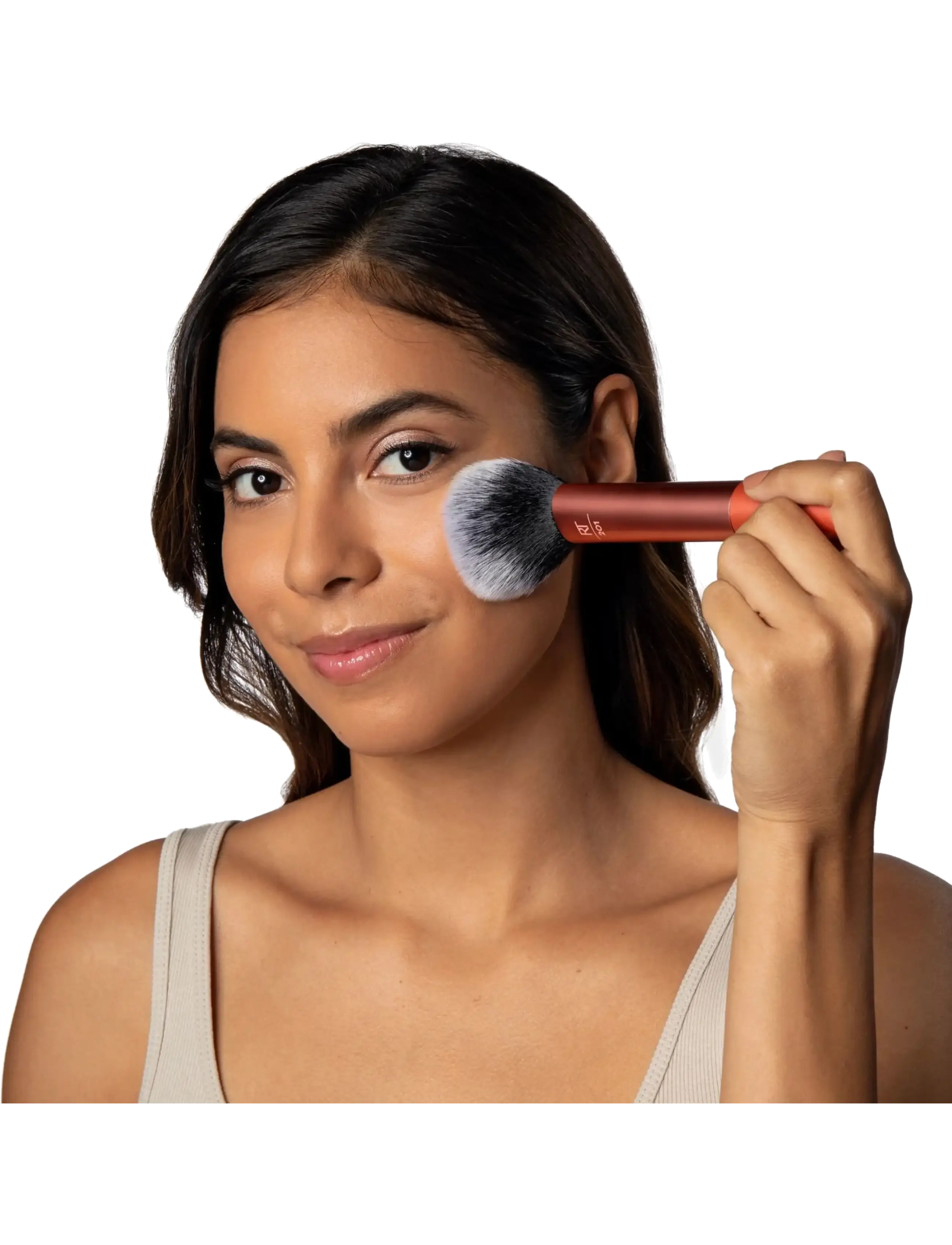 Real Techniques Powder Brush Multilingual sminkverktyg dam – bild 3