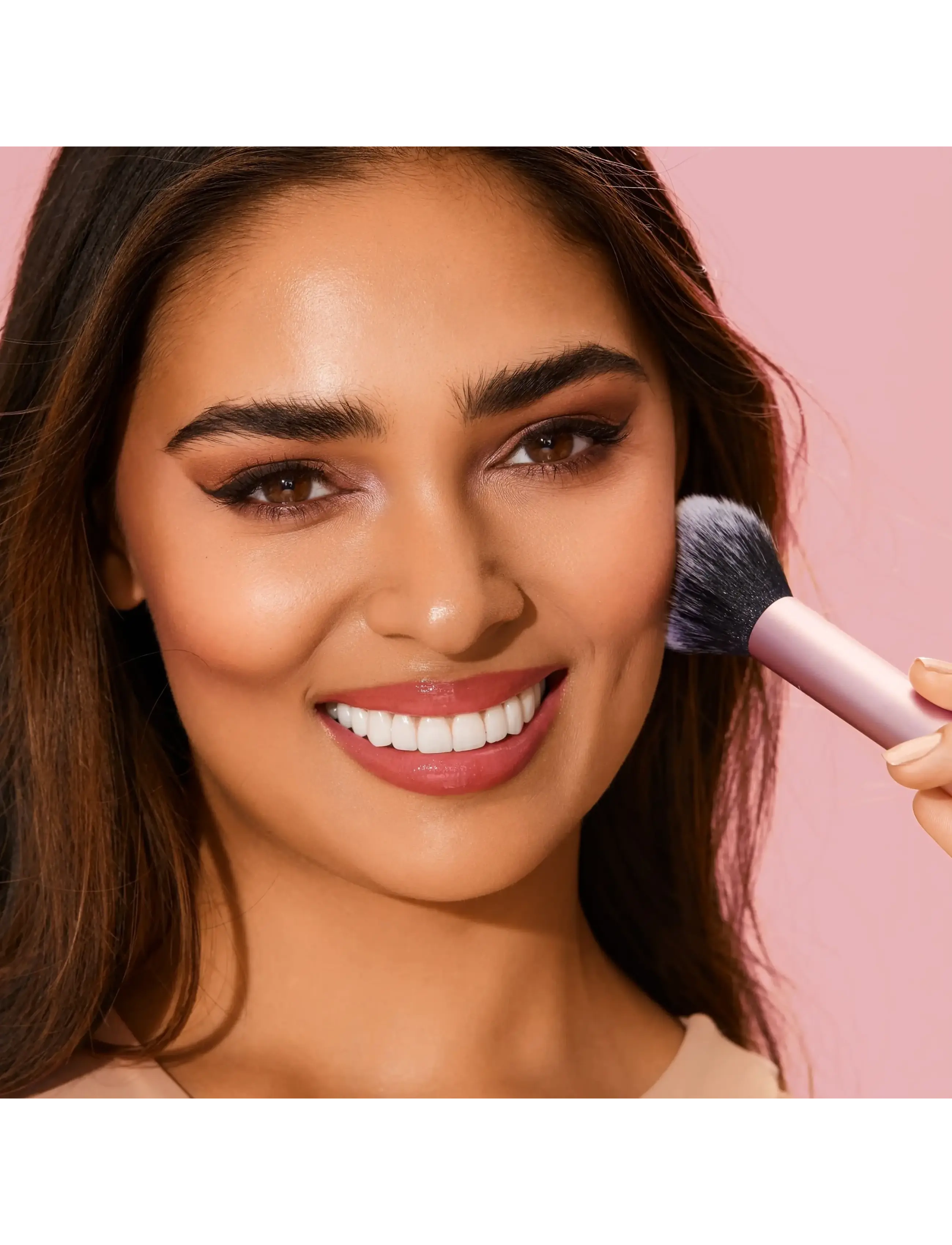 Real Techniques - Real Techniques Blush Brush Multilingual - makeup - pink - 2