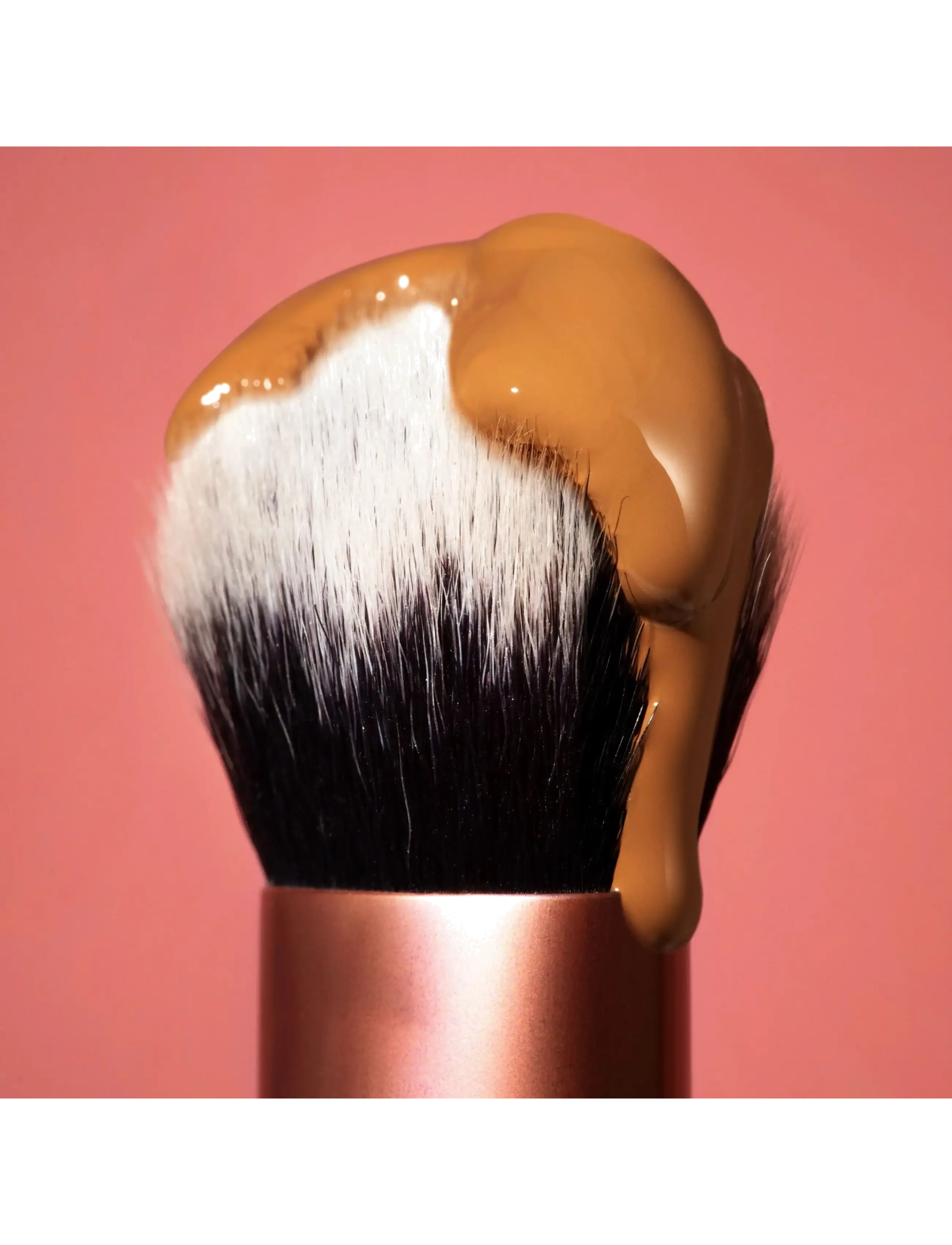 Real Techniques - Real Techniques Expert Face Brush Multilingual - makeup - orange - 4